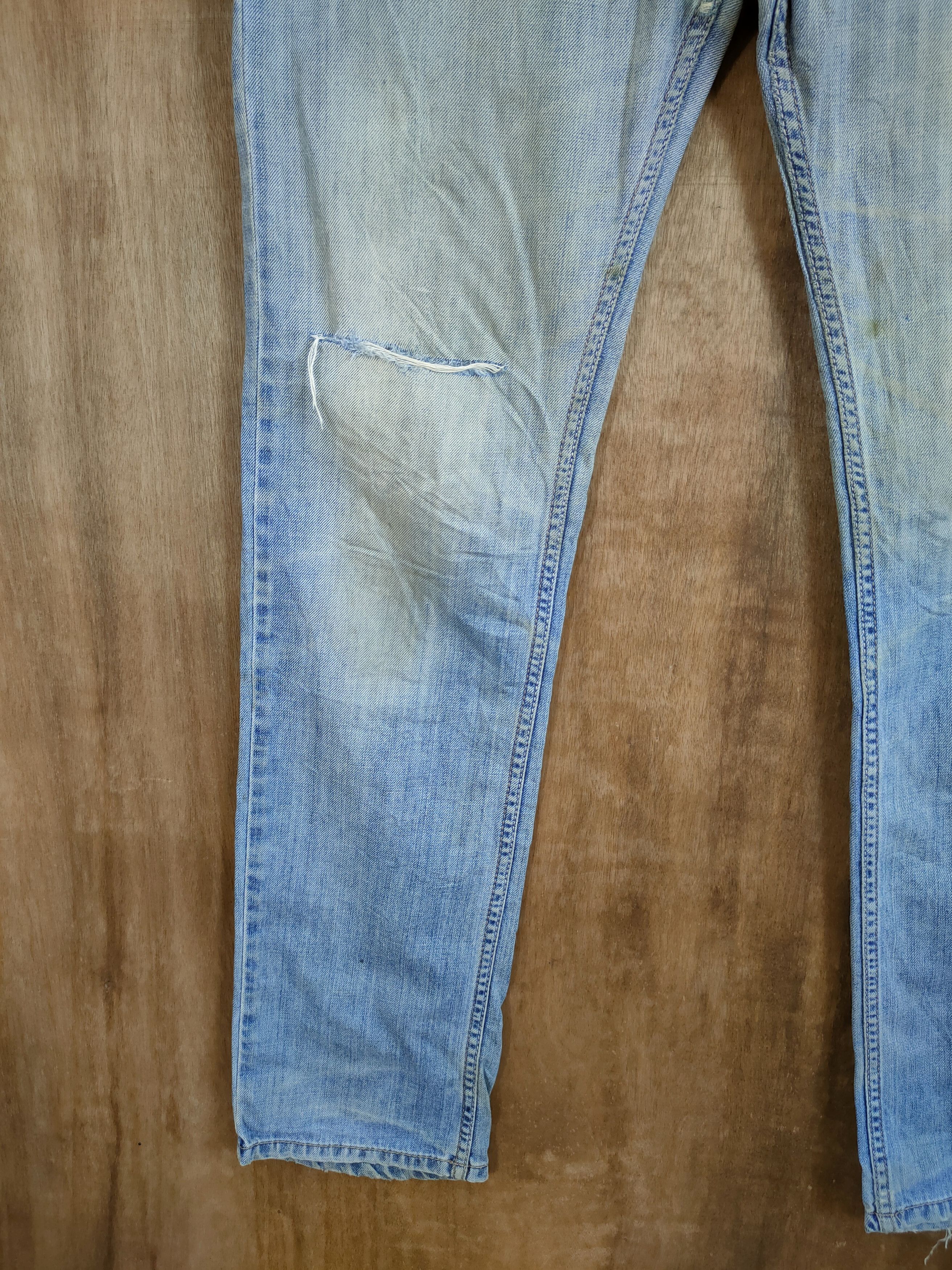 Diesel Diesel Waykee distressed dirty denim streewear pants#46-752 Size US 30 / EU 46 - 3 Thumbnail