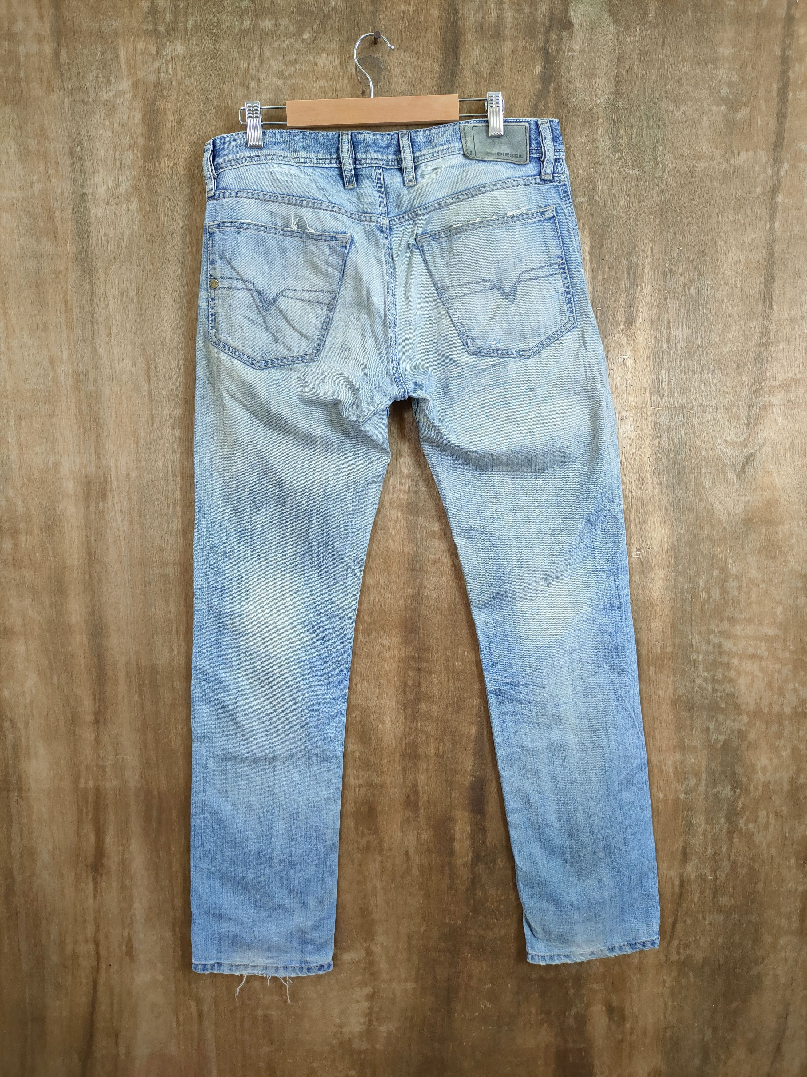 Diesel Diesel Waykee distressed dirty denim streewear pants#46-752 Size US 30 / EU 46 - 9 Thumbnail