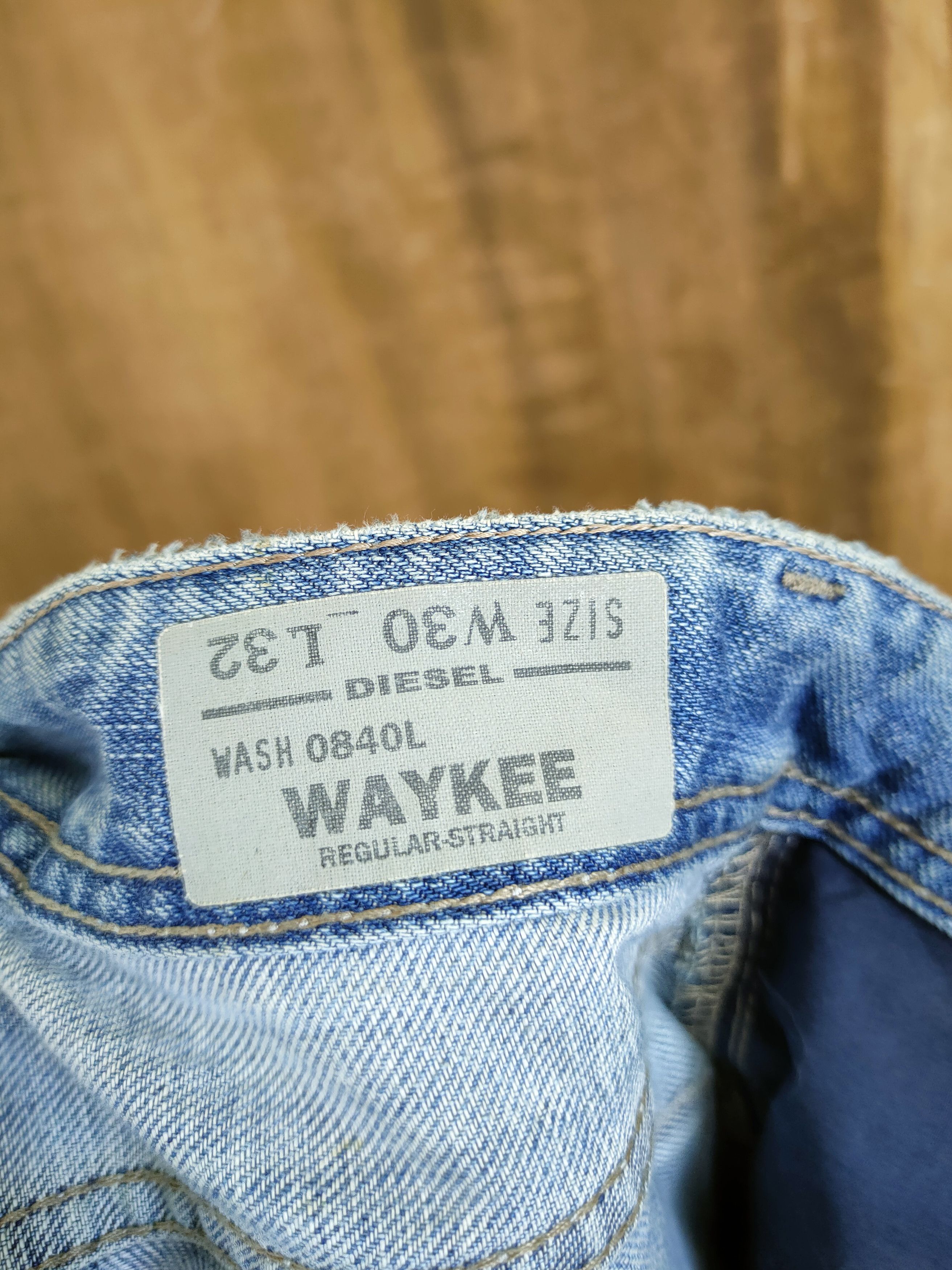 Diesel Diesel Waykee distressed dirty denim streewear pants#46-752 Size US 30 / EU 46 - 14 Thumbnail