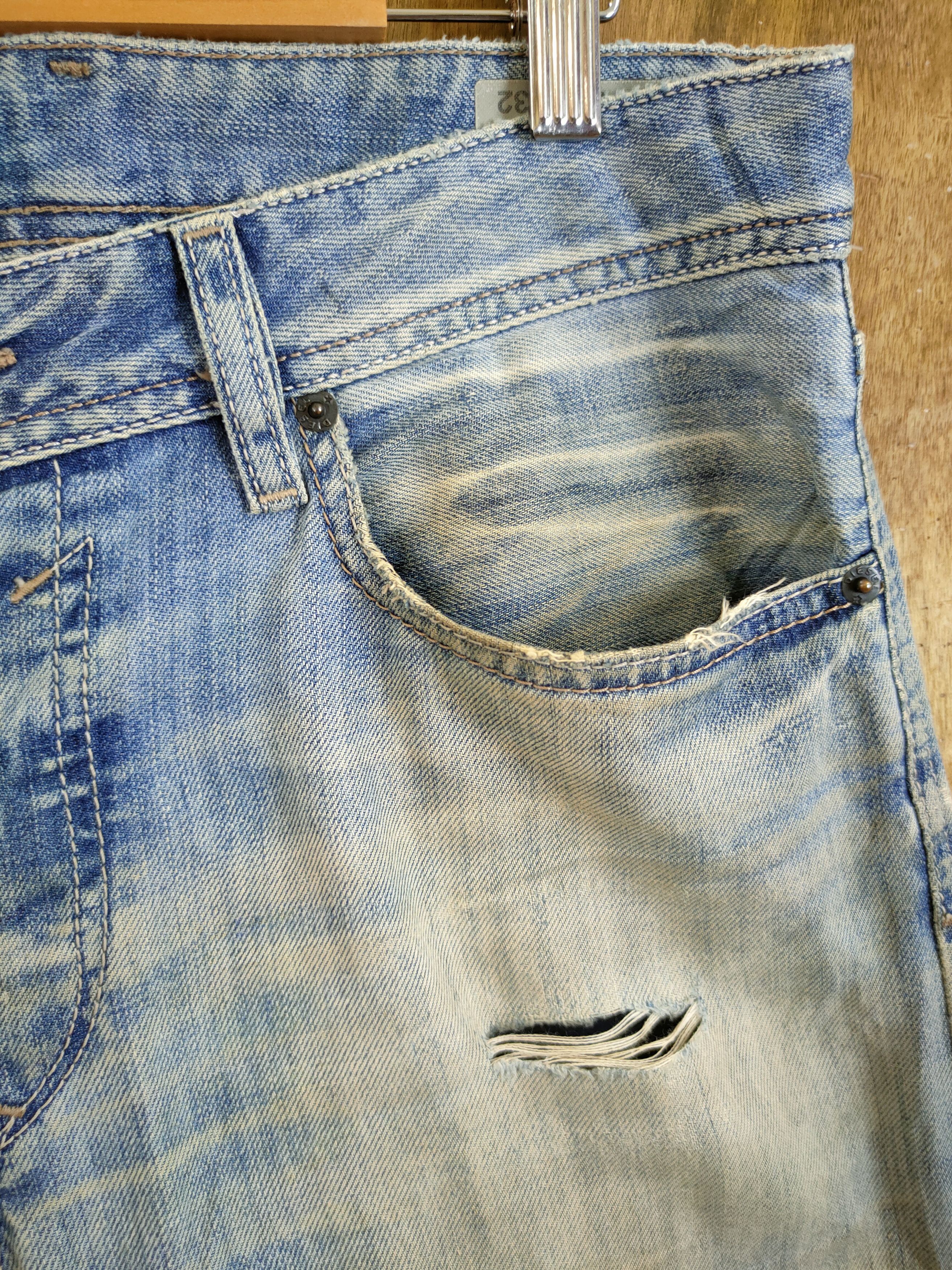 Diesel Diesel Waykee distressed dirty denim streewear pants#46-752 Size US 30 / EU 46 - 6 Thumbnail