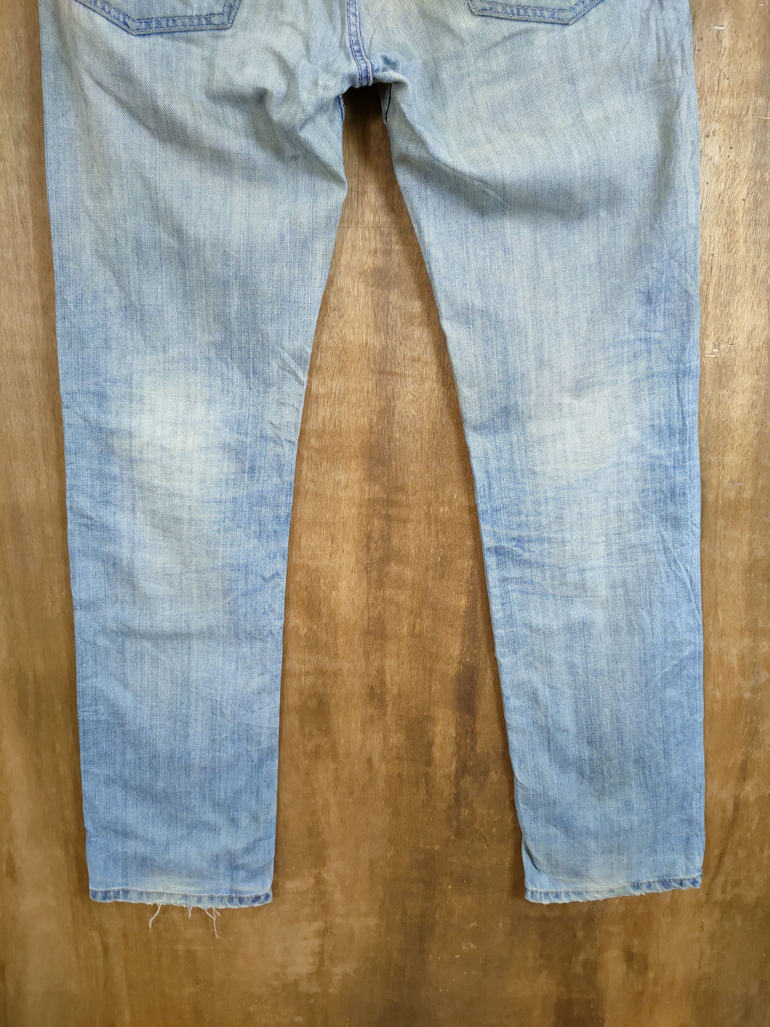 Diesel Diesel Waykee distressed dirty denim streewear pants#46-752 Size US 30 / EU 46 - 10 Thumbnail