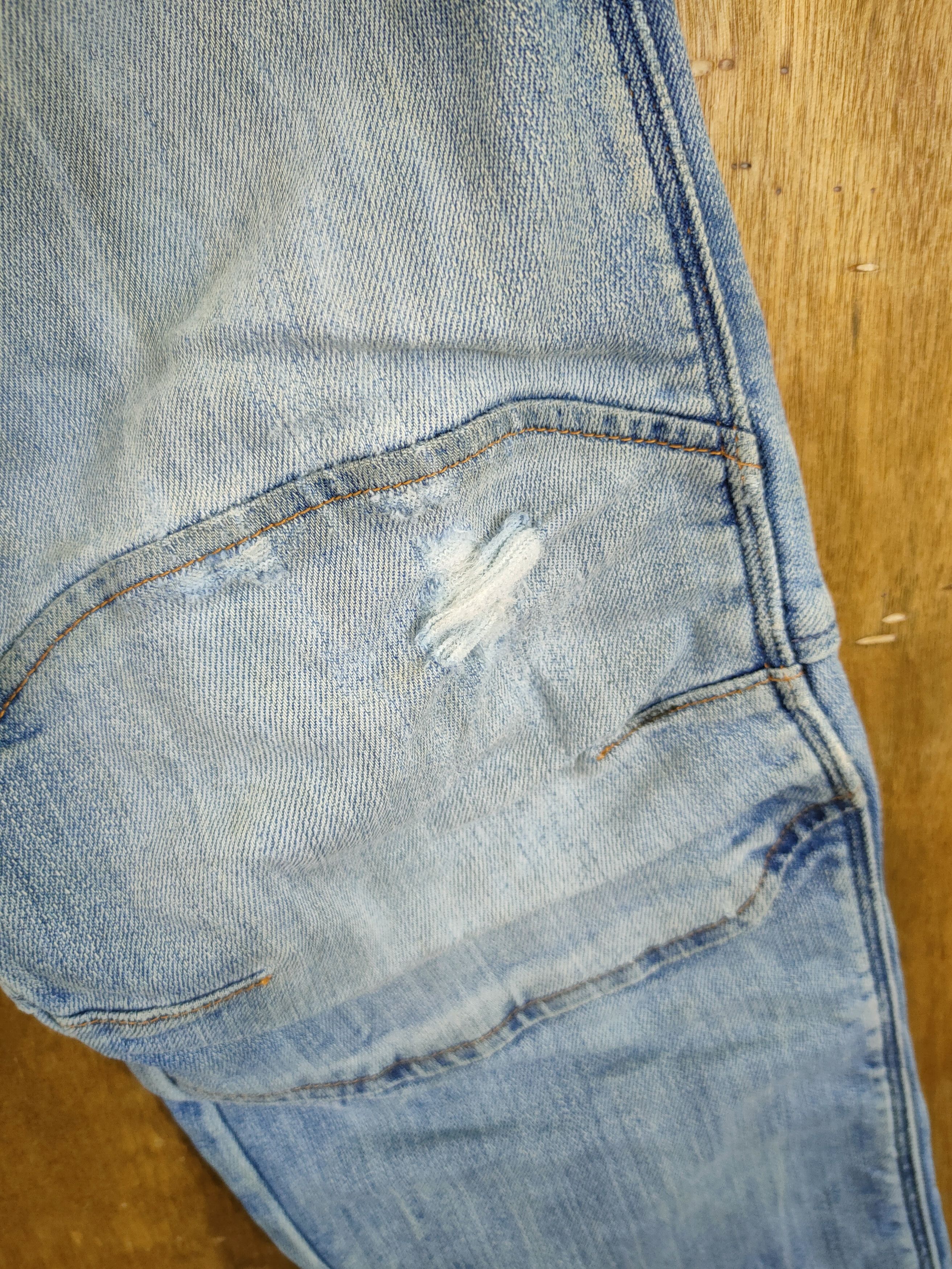G-Star Gstar Raw 3D Tapered distressed Denim jeans #46-886 Size US 28 / EU 44 - 5 Thumbnail