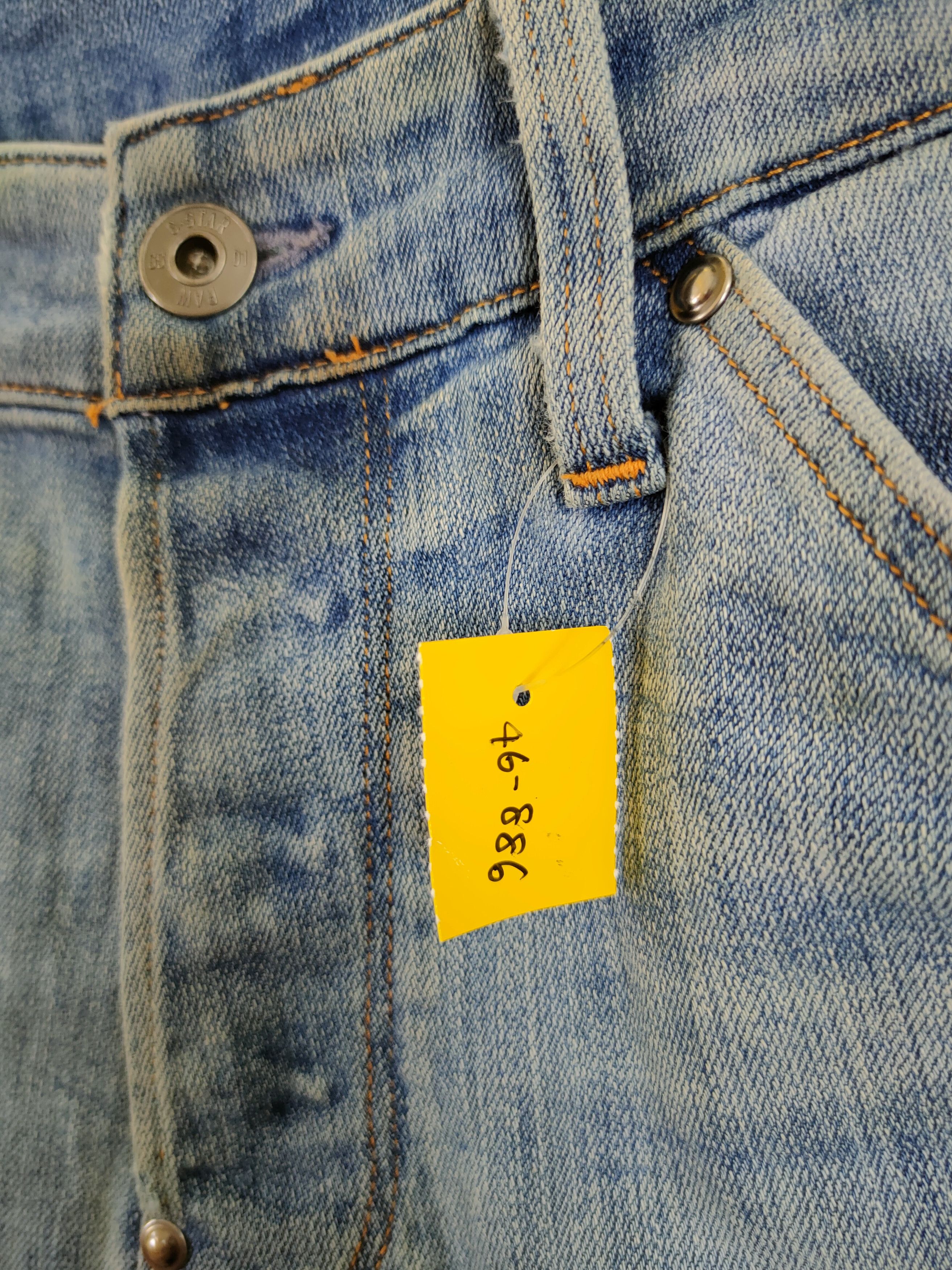 G-Star Gstar Raw 3D Tapered distressed Denim jeans #46-886 Size US 28 / EU 44 - 6 Thumbnail