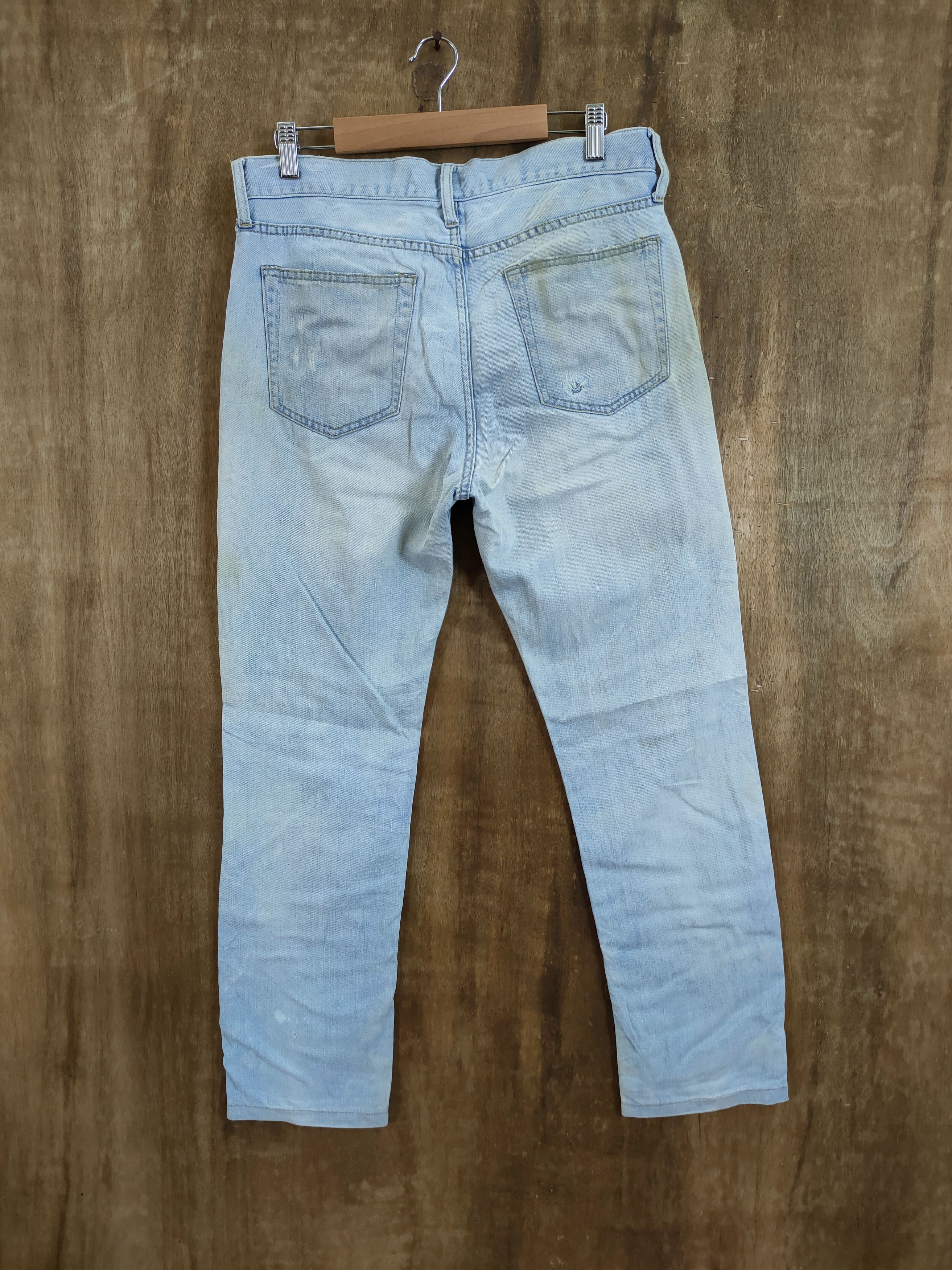 Global Work Global Work distressed patchwork denim pants #46-718 Size US 32 / EU 48 - 6 Thumbnail