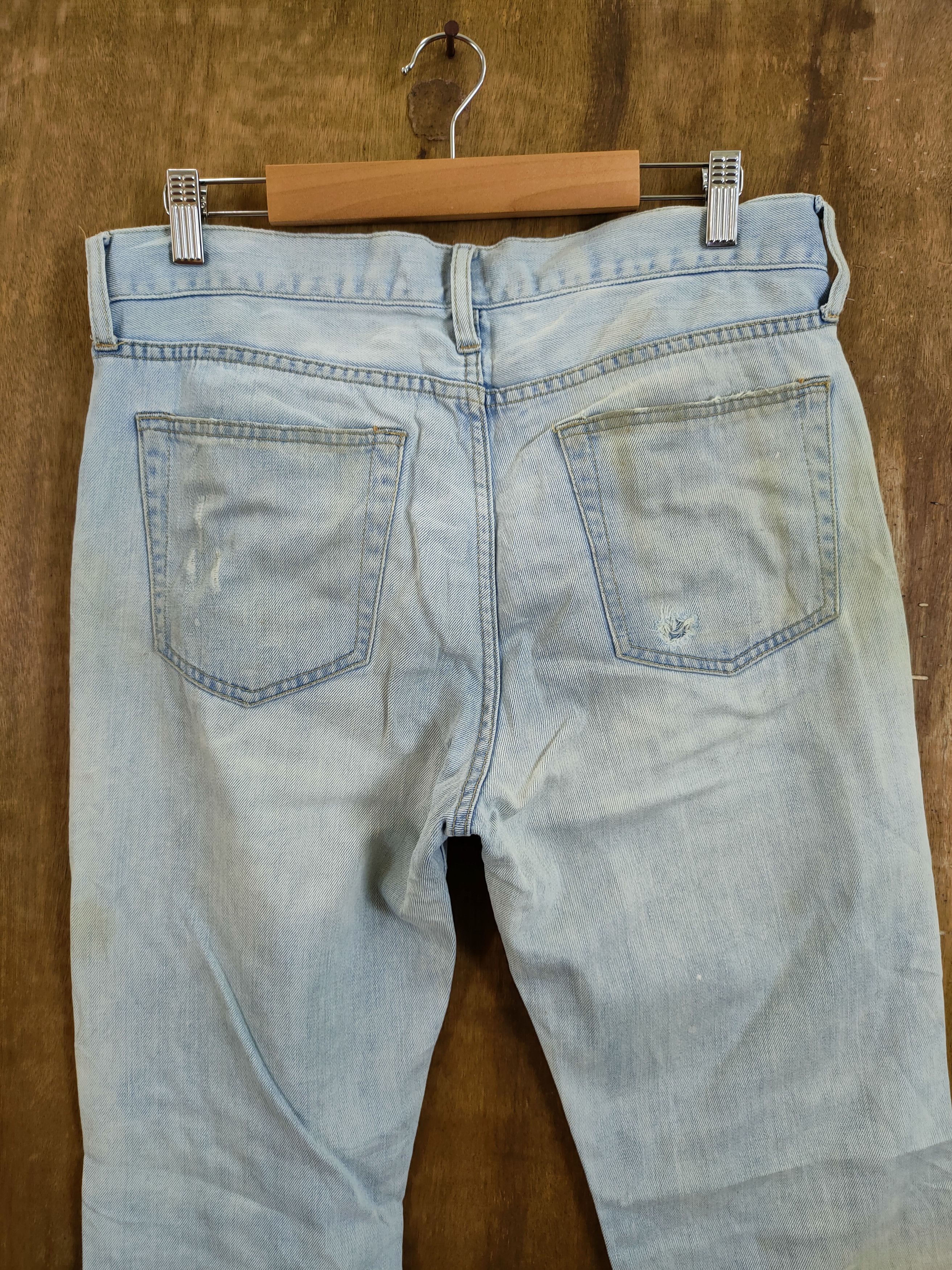 Global Work Global Work distressed patchwork denim pants #46-718 Size US 32 / EU 48 - 8 Thumbnail