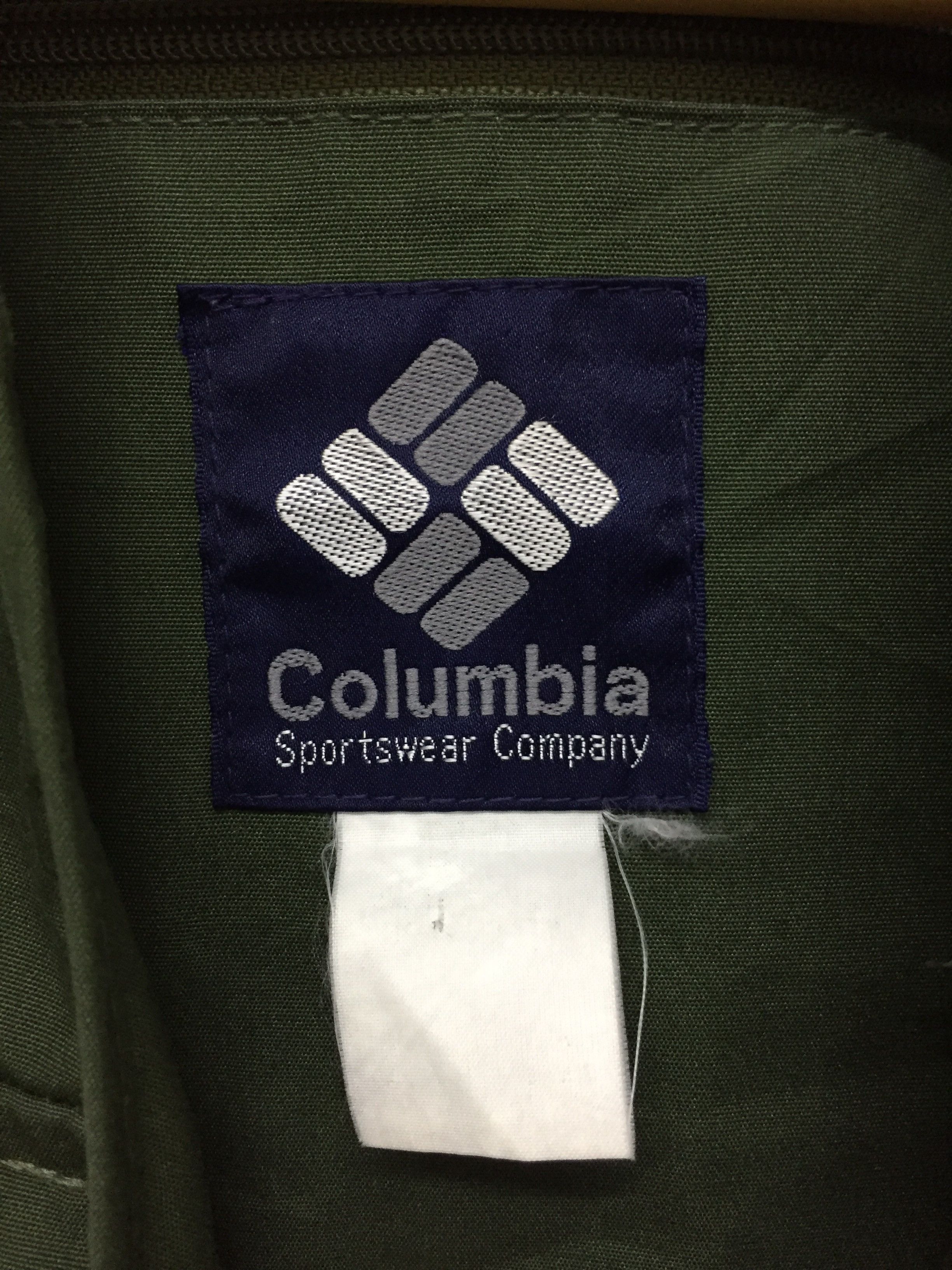 Columbia × Vintage 90's Columbia tactical vest backpack jacket Size US S / EU 44-46 / 1 - 13 Thumbnail