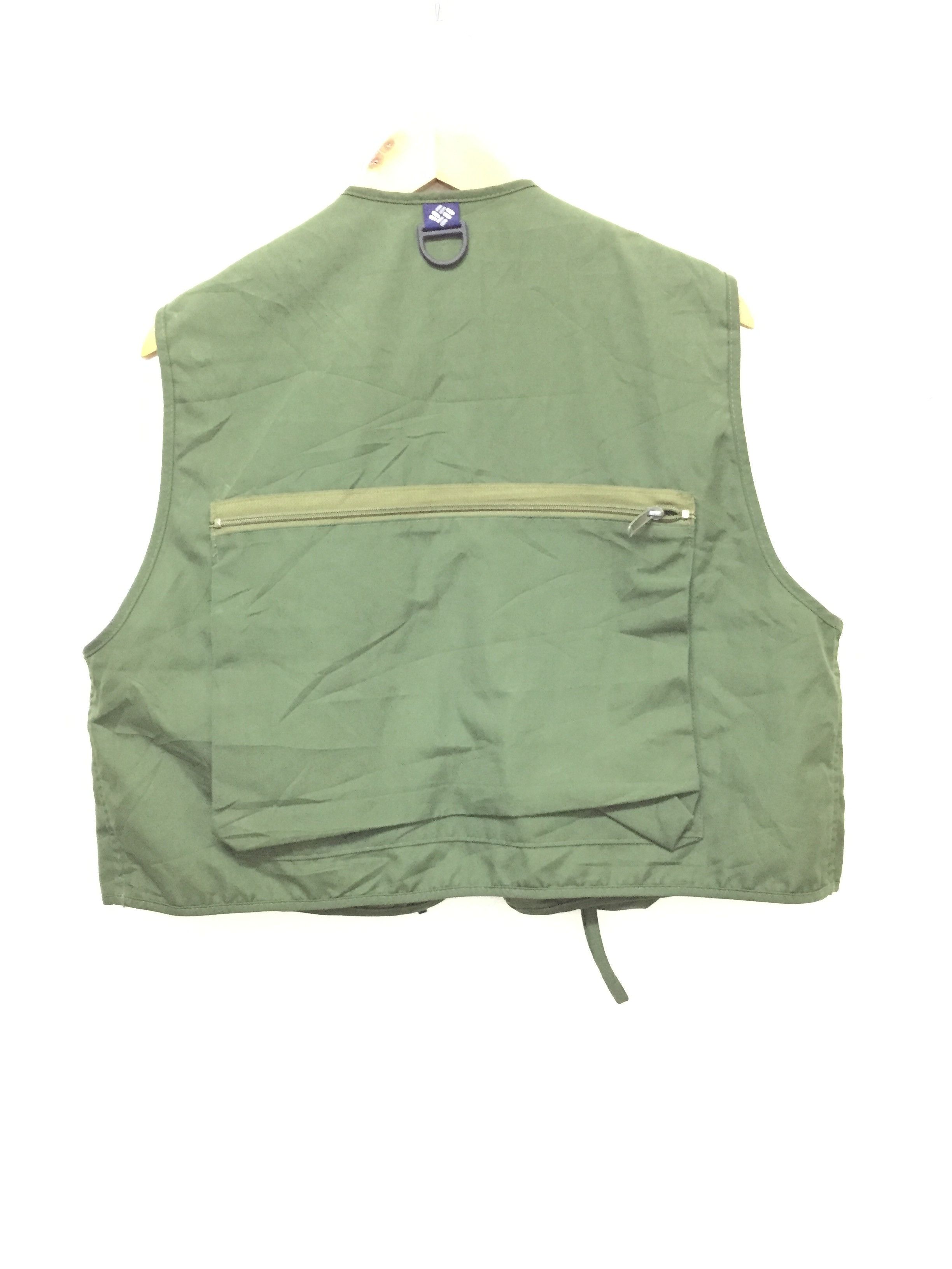 Columbia × Vintage 90's Columbia tactical vest backpack jacket Size US S / EU 44-46 / 1 - 9 Thumbnail