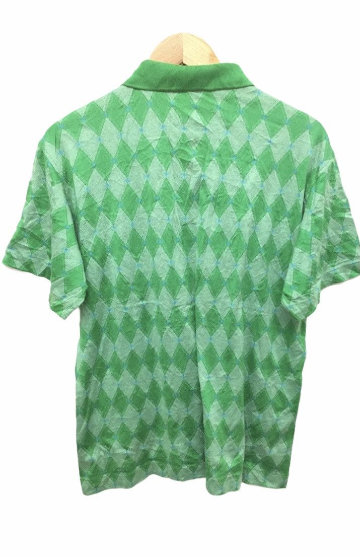 Yves Saint Laurent 90's YSL Ortega Diamond embroidered polo tee Size US M / EU 48-50 / 2 - 5 Thumbnail