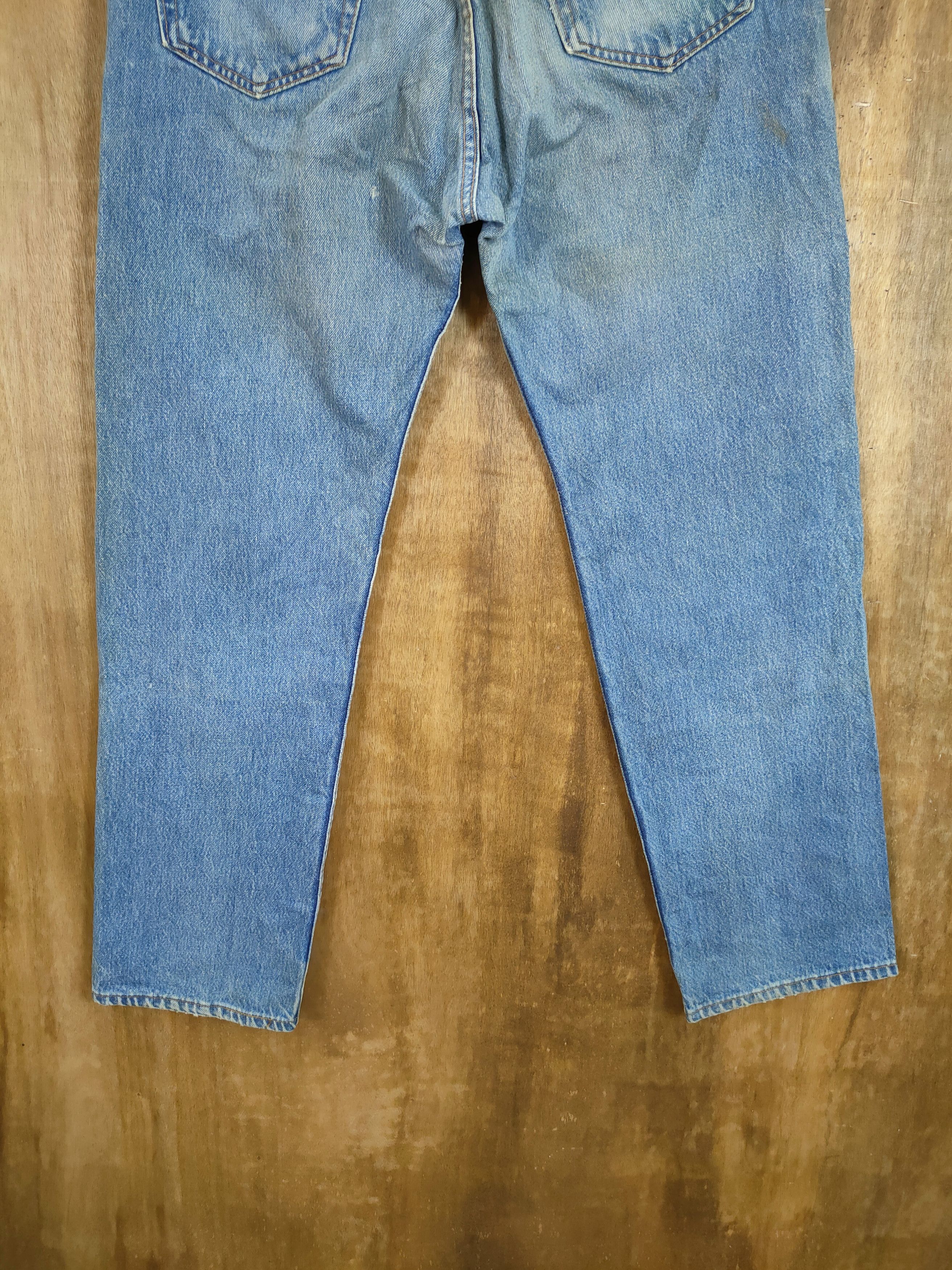 Levi's DL Levis 501xx distressed faded vintage denim pants #46-891 Size US 33 - 8 Thumbnail