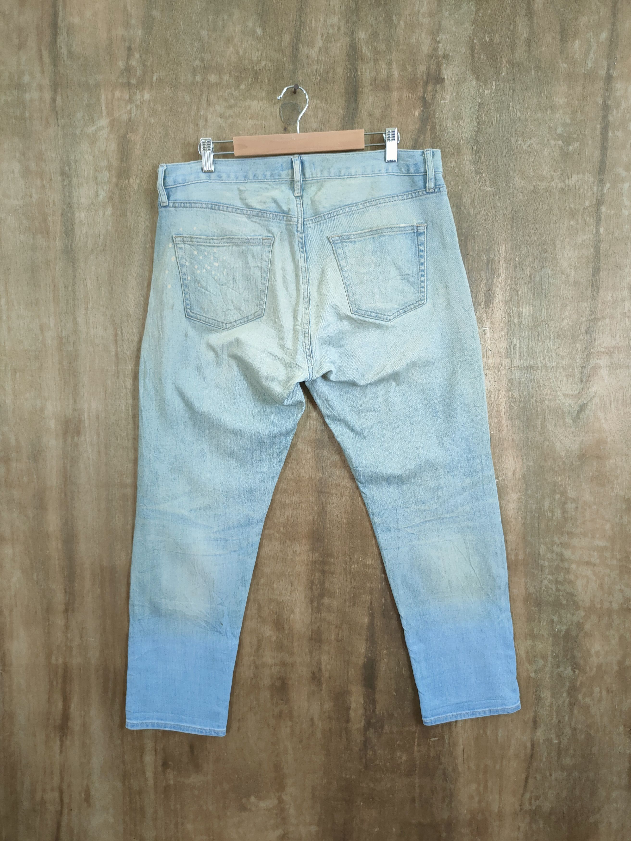 Uniqlo uniqlo distressed denim dirty style vintage pants #46-775 Size US 34 / EU 50 - 8 Thumbnail