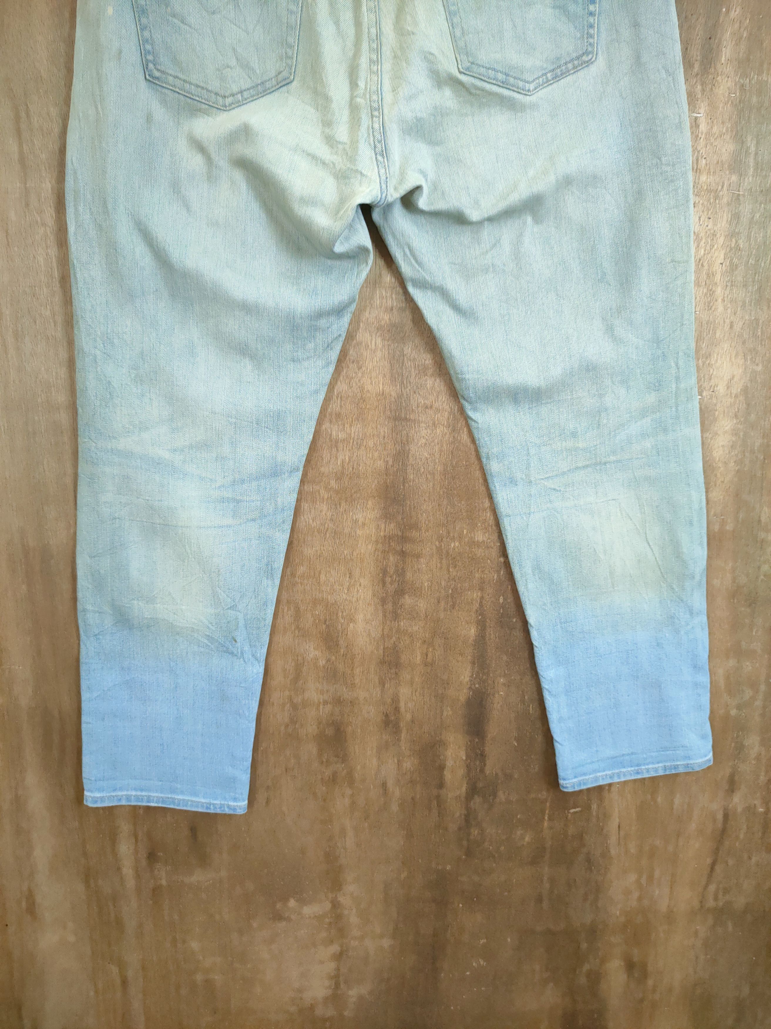 Uniqlo uniqlo distressed denim dirty style vintage pants #46-775 Size US 34 / EU 50 - 9 Thumbnail