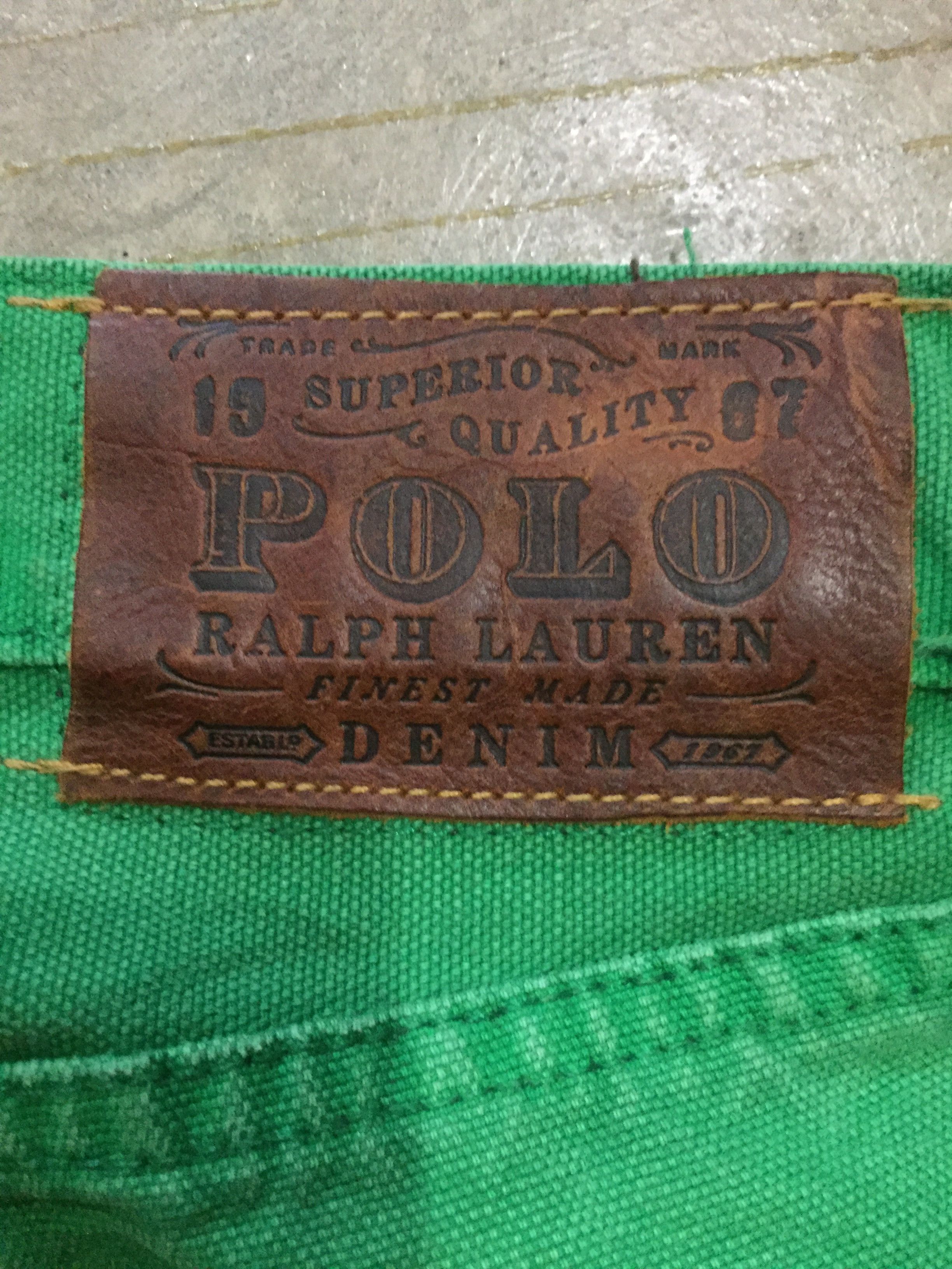 Polo Ralph Lauren Polo Ralph Lauren RAW denim pants Size US 30 / EU 46 - 5 Thumbnail