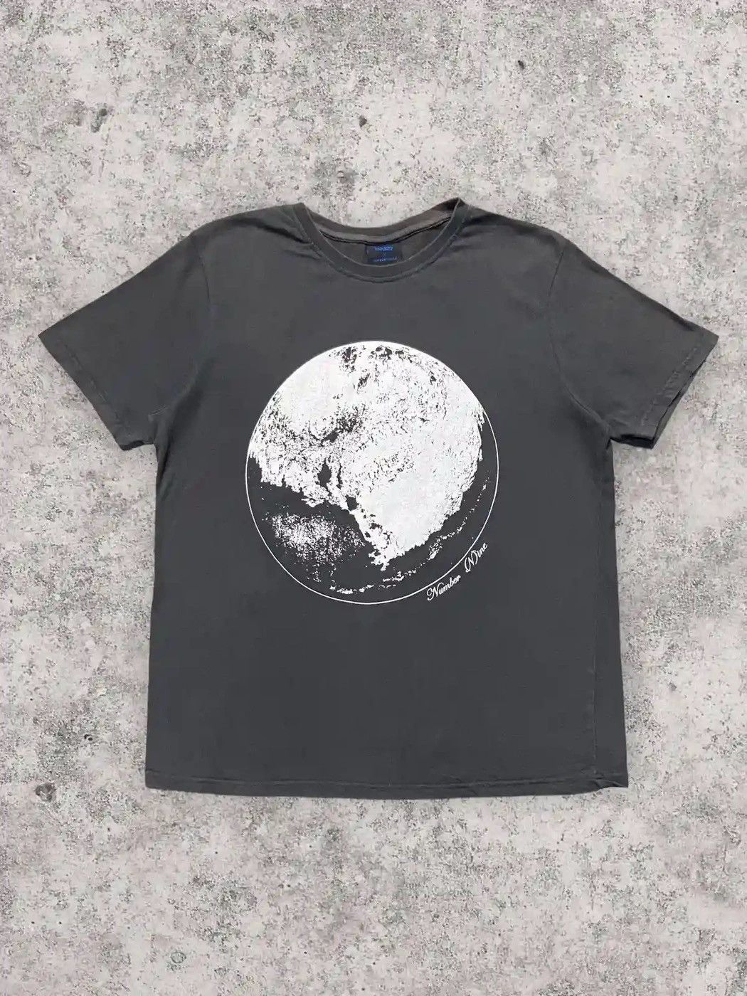 Number (N)ine X Marlboro Super Moon Grey Tshirt