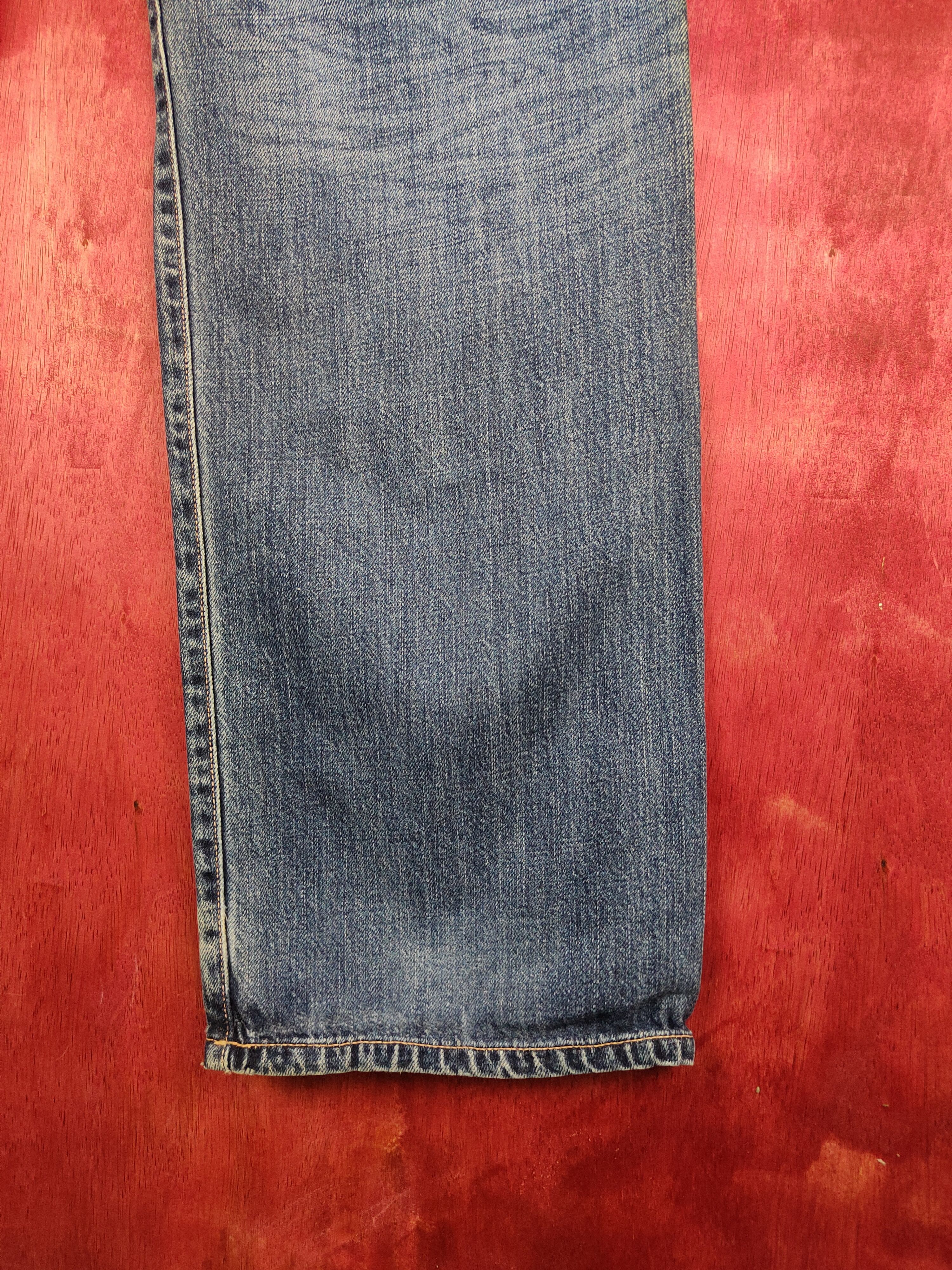Japanese Brand DL Naminoritatsujin Japan Dragon Ripped Denim #S608 Size US 34 / EU 50 - 14 Thumbnail