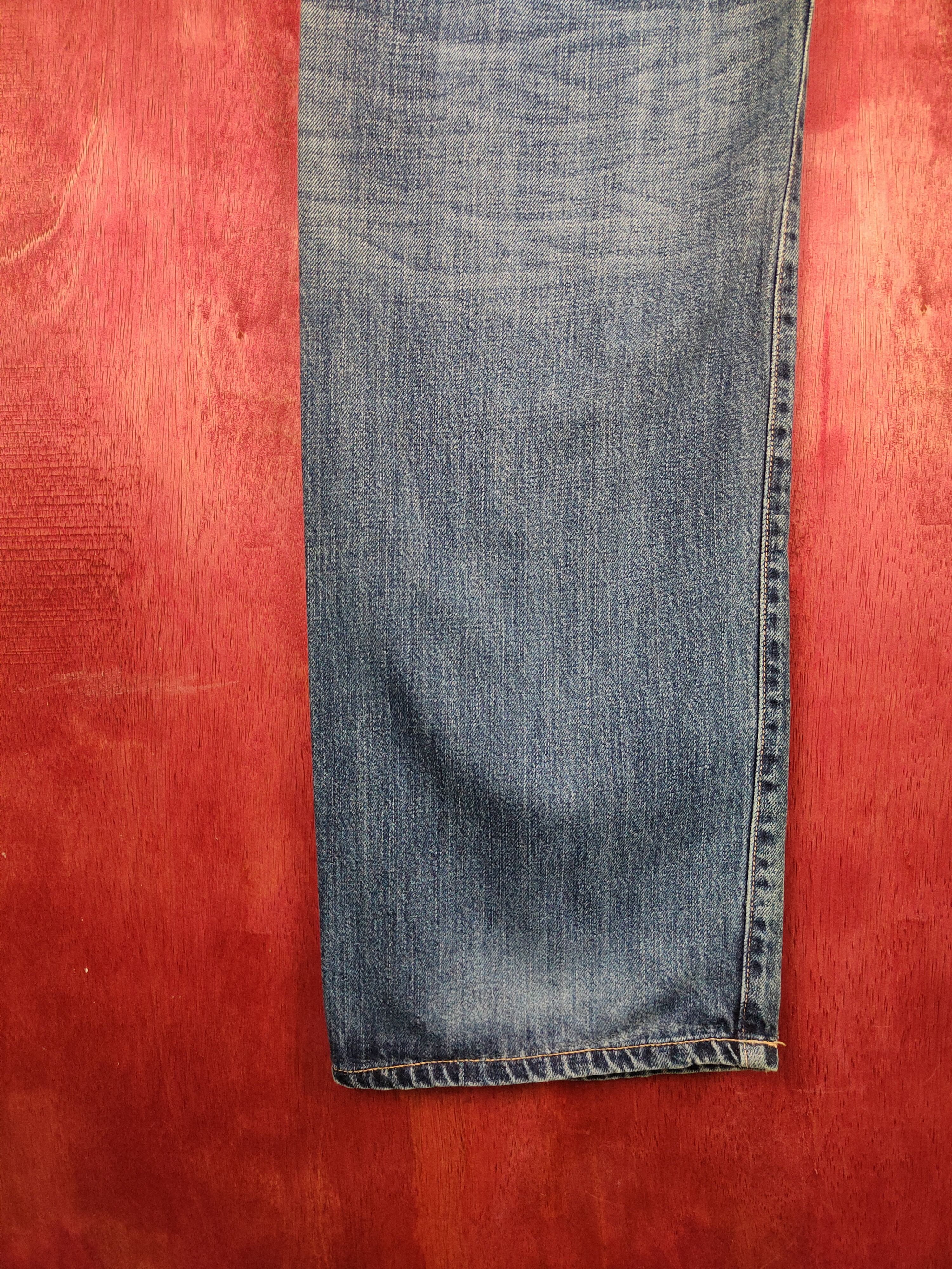 Japanese Brand DL Naminoritatsujin Japan Dragon Ripped Denim #S608 Size US 34 / EU 50 - 12 Thumbnail