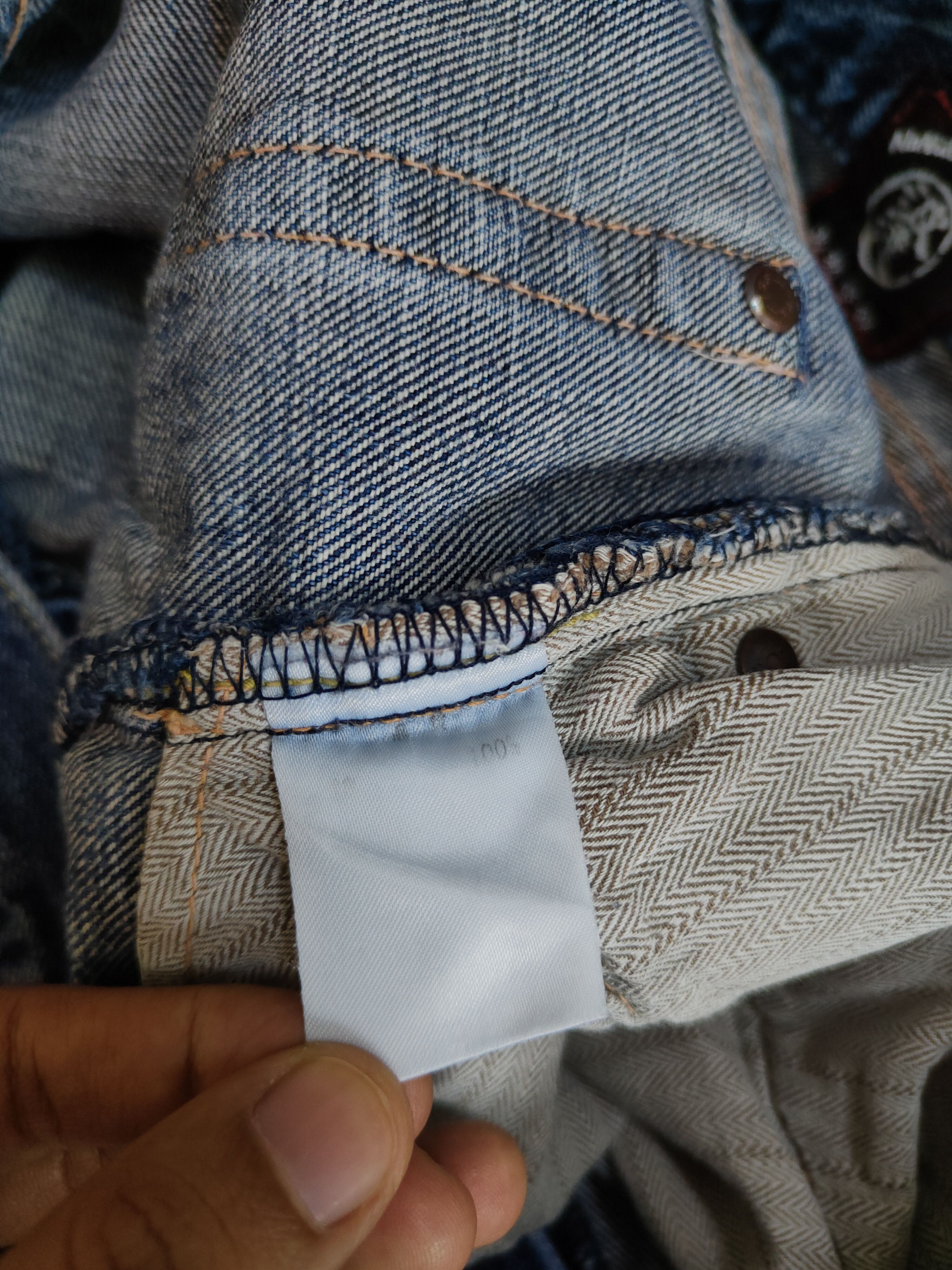 Japanese Brand DL Naminoritatsujin Japan Dragon Ripped Denim #S608 Size US 34 / EU 50 - 16 Thumbnail