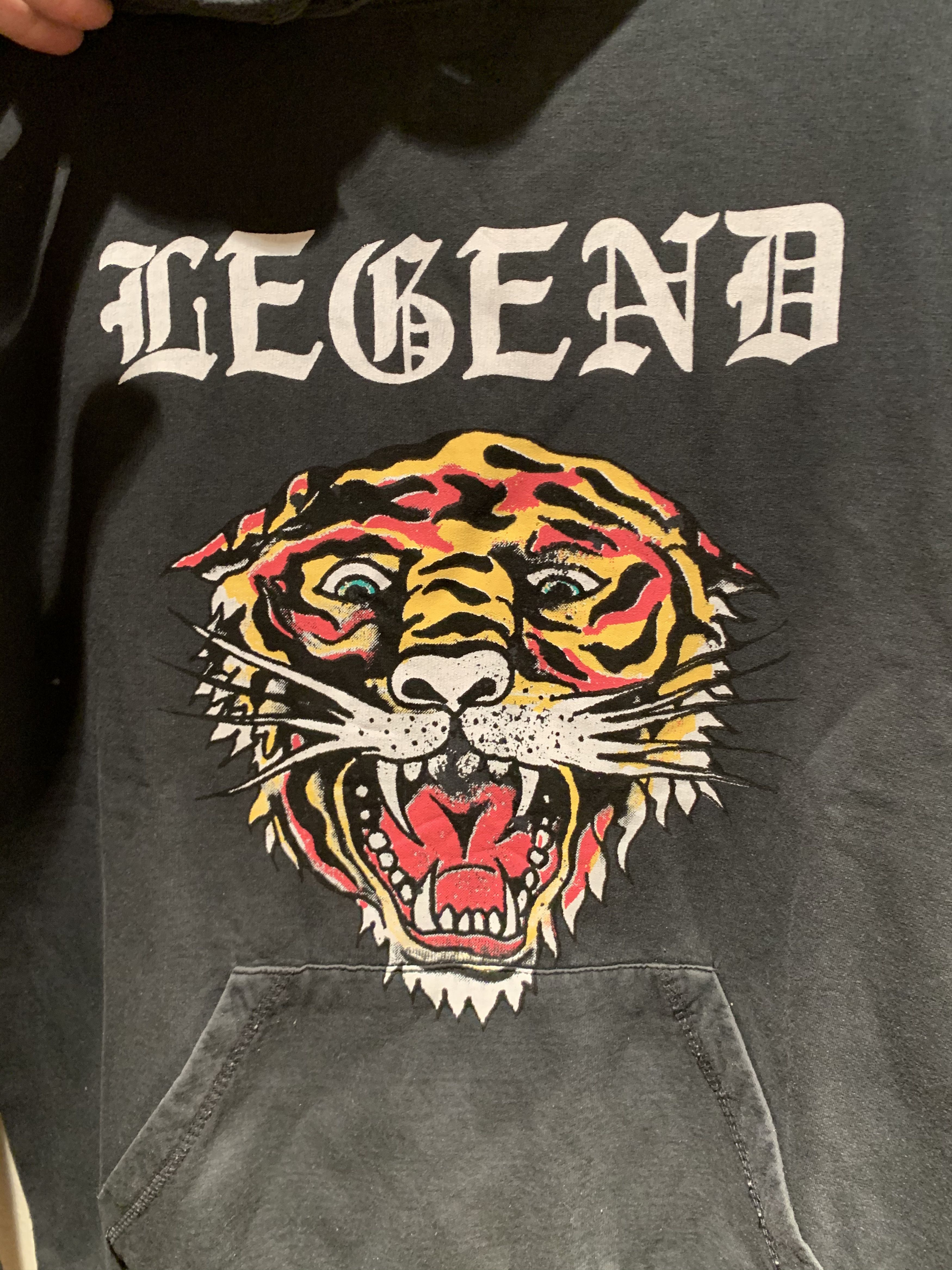 Ed Hardy *RARE* New Ed Hardy Legend Tiger Hoodie - Small Size US S / EU 44-46 / 1 - 2 Thumbnail