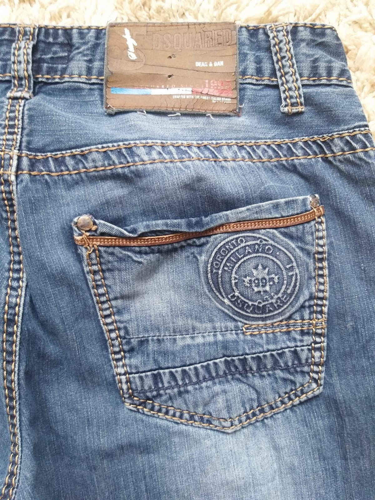 Dsquared2 Dsquared2 Italian Denim Zipper Pocket Jeans Size US 34 / EU 50 - 5 Thumbnail