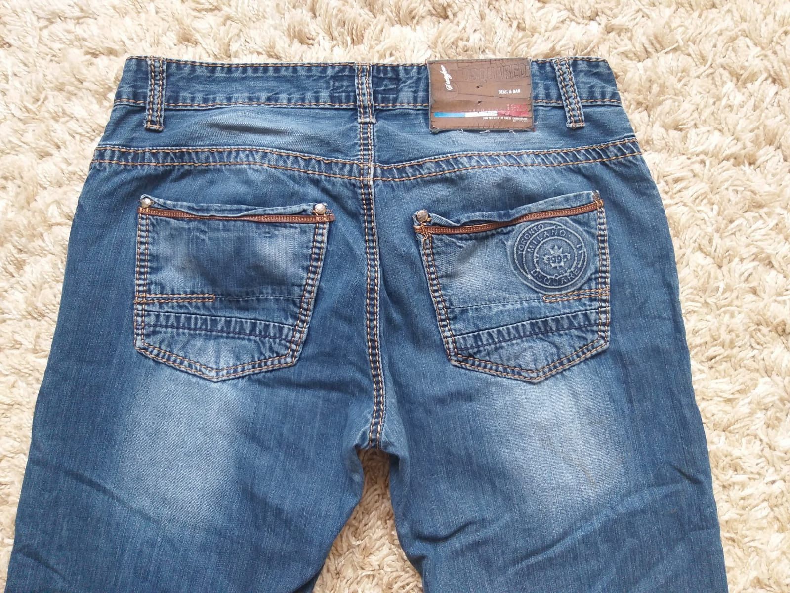 Dsquared2 Dsquared2 Italian Denim Zipper Pocket Jeans Size US 34 / EU 50 - 4 Thumbnail