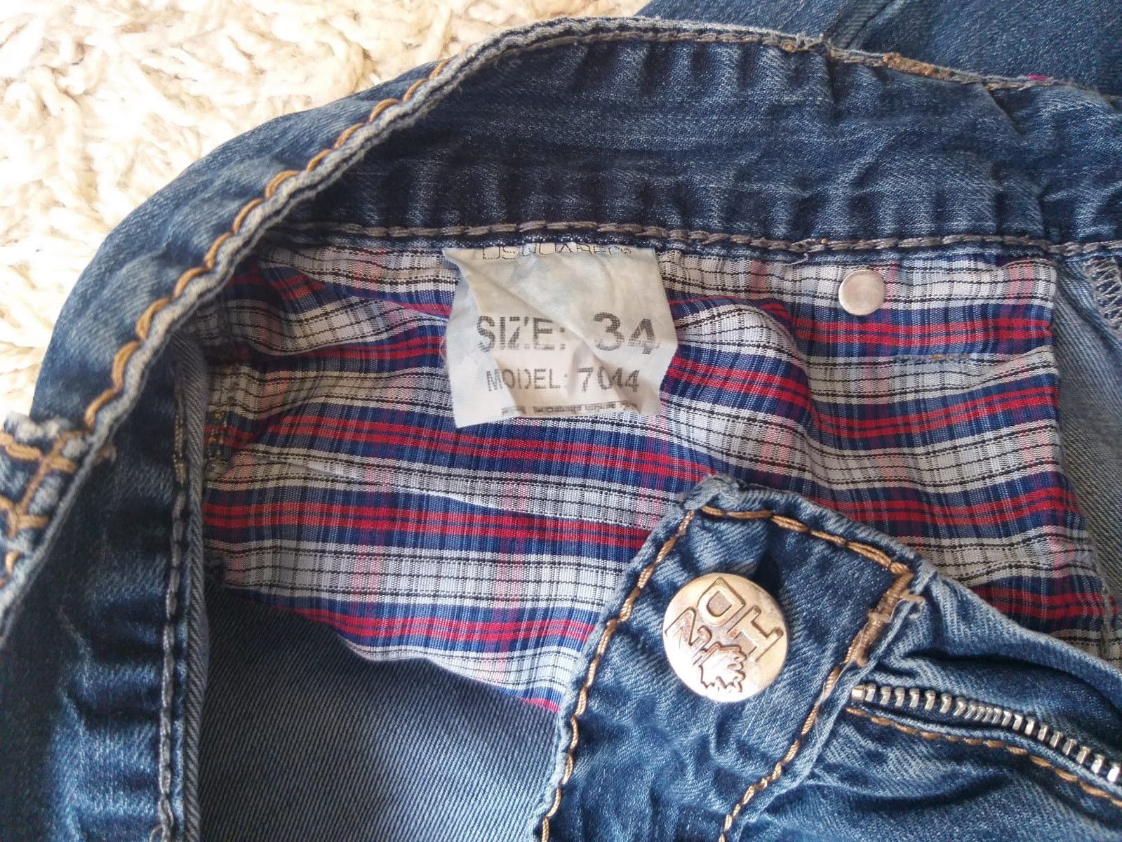 Dsquared2 Dsquared2 Italian Denim Zipper Pocket Jeans Size US 34 / EU 50 - 6 Thumbnail