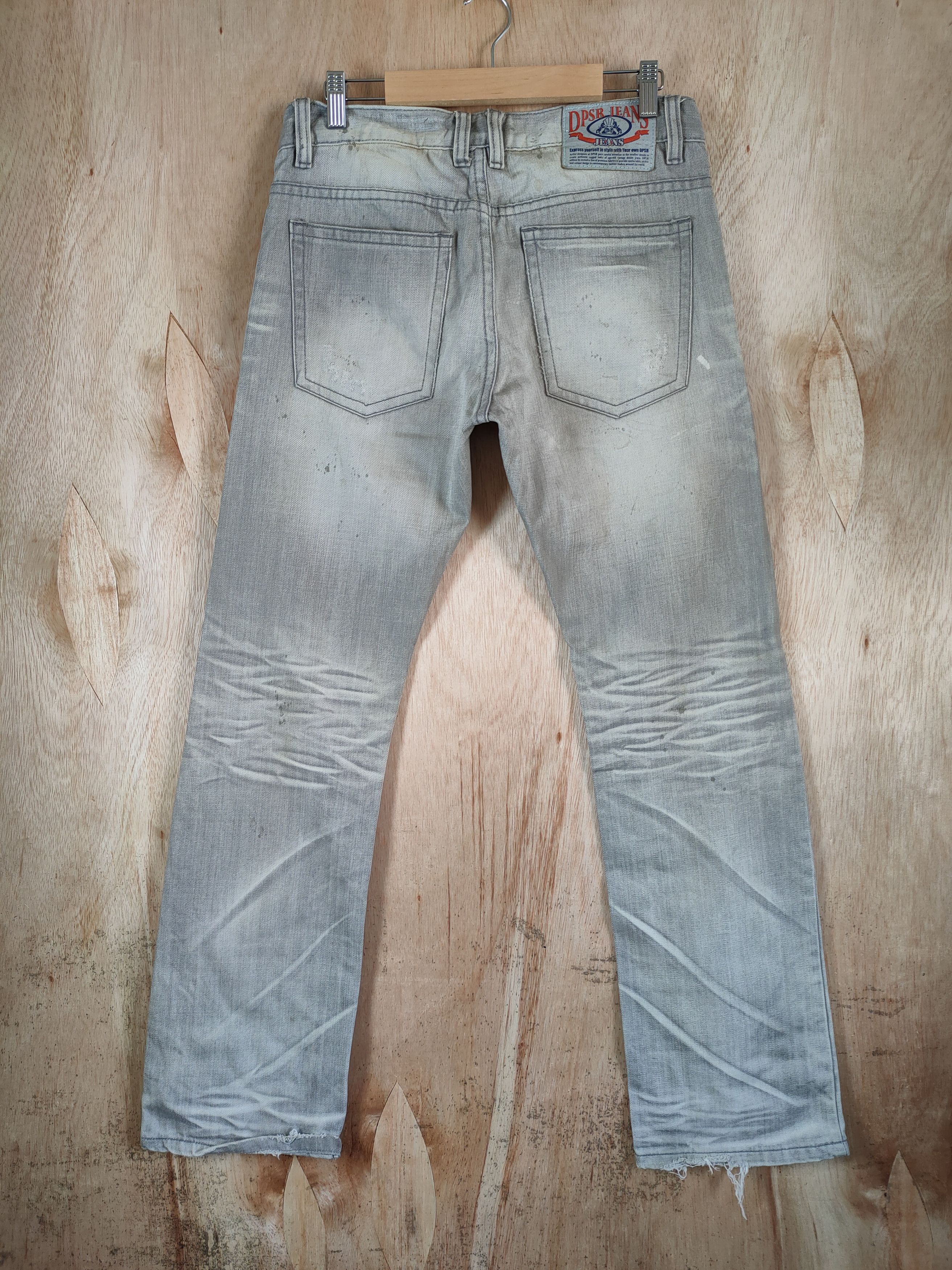 Japanese Brand DPSR JEANS DISTRESSED/FADED DENIM PANTS Size US 30 / EU 46 - 8 Thumbnail