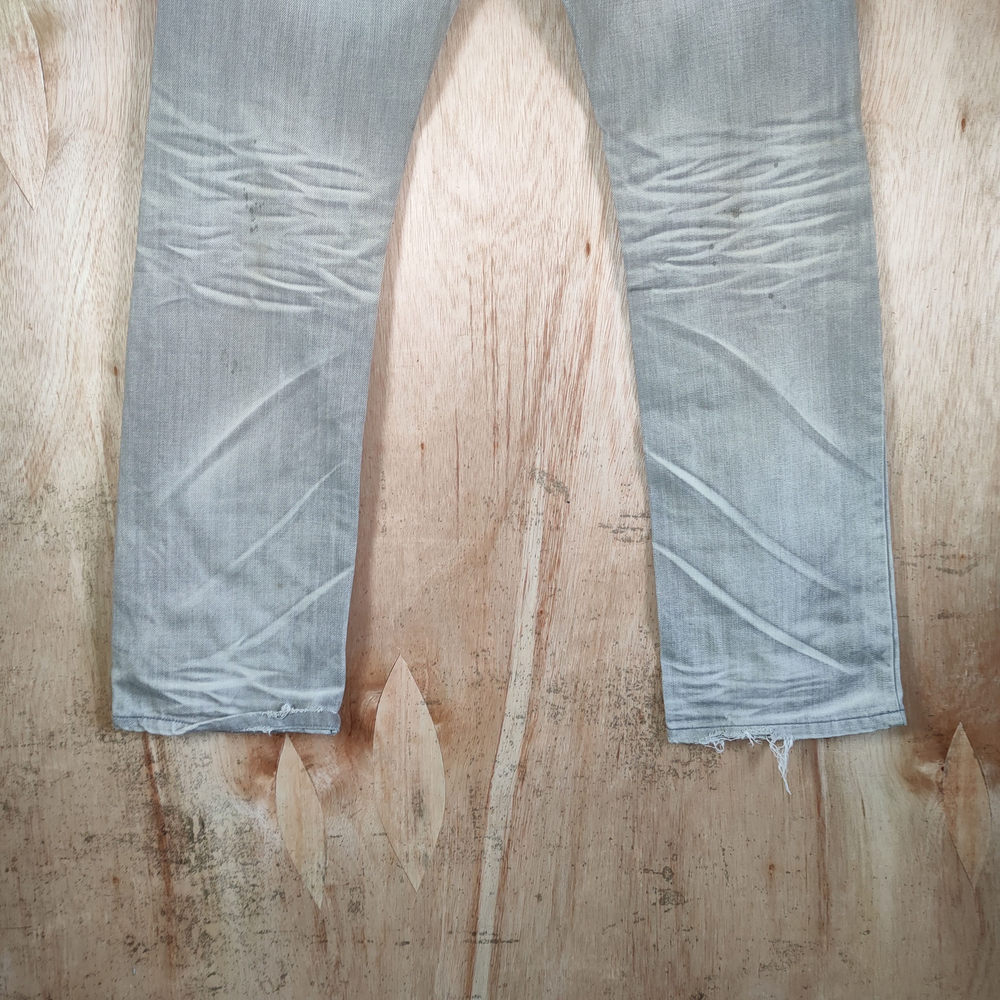 Japanese Brand DPSR JEANS DISTRESSED/FADED DENIM PANTS Size US 30 / EU 46 - 10 Thumbnail