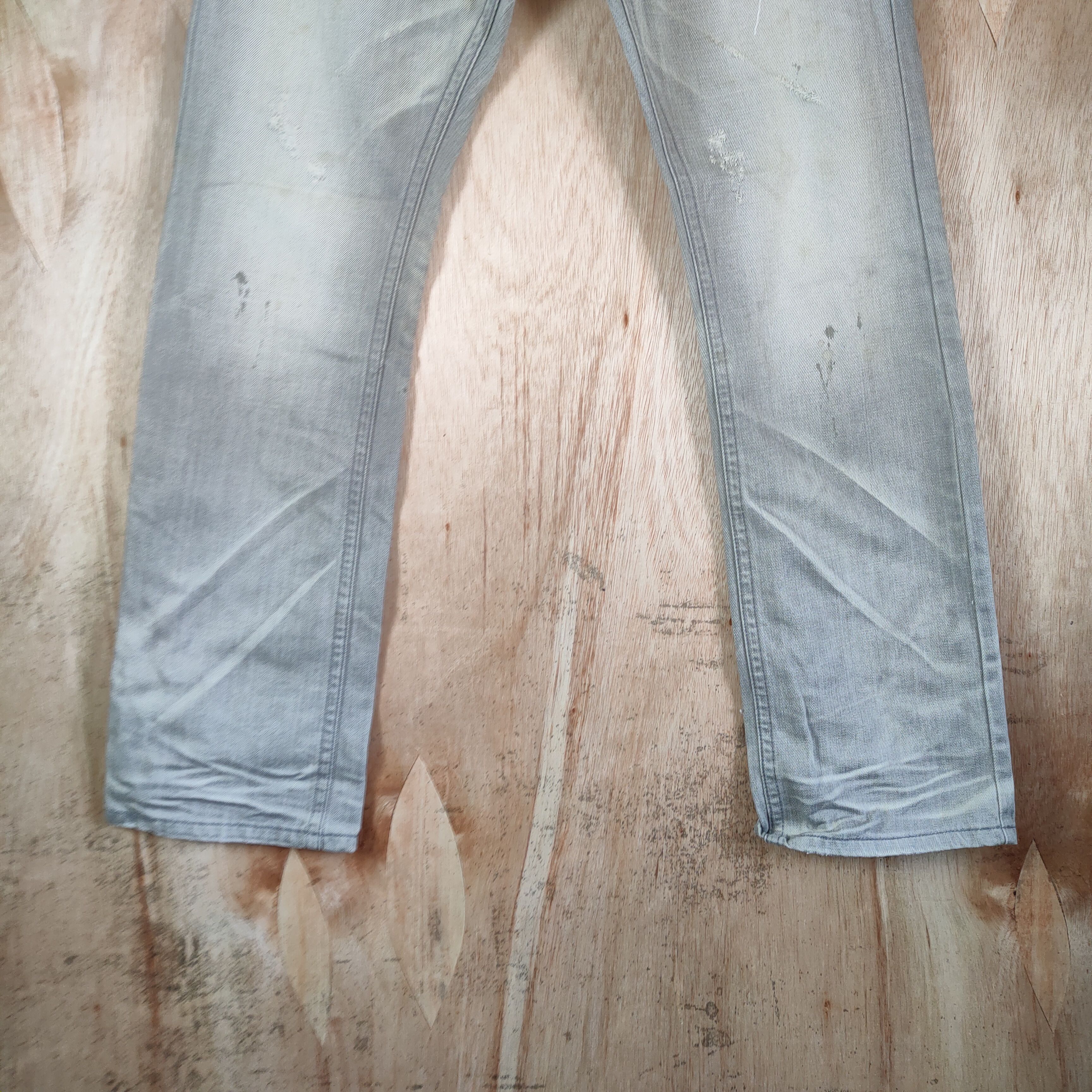 Japanese Brand DPSR JEANS DISTRESSED/FADED DENIM PANTS Size US 30 / EU 46 - 3 Thumbnail