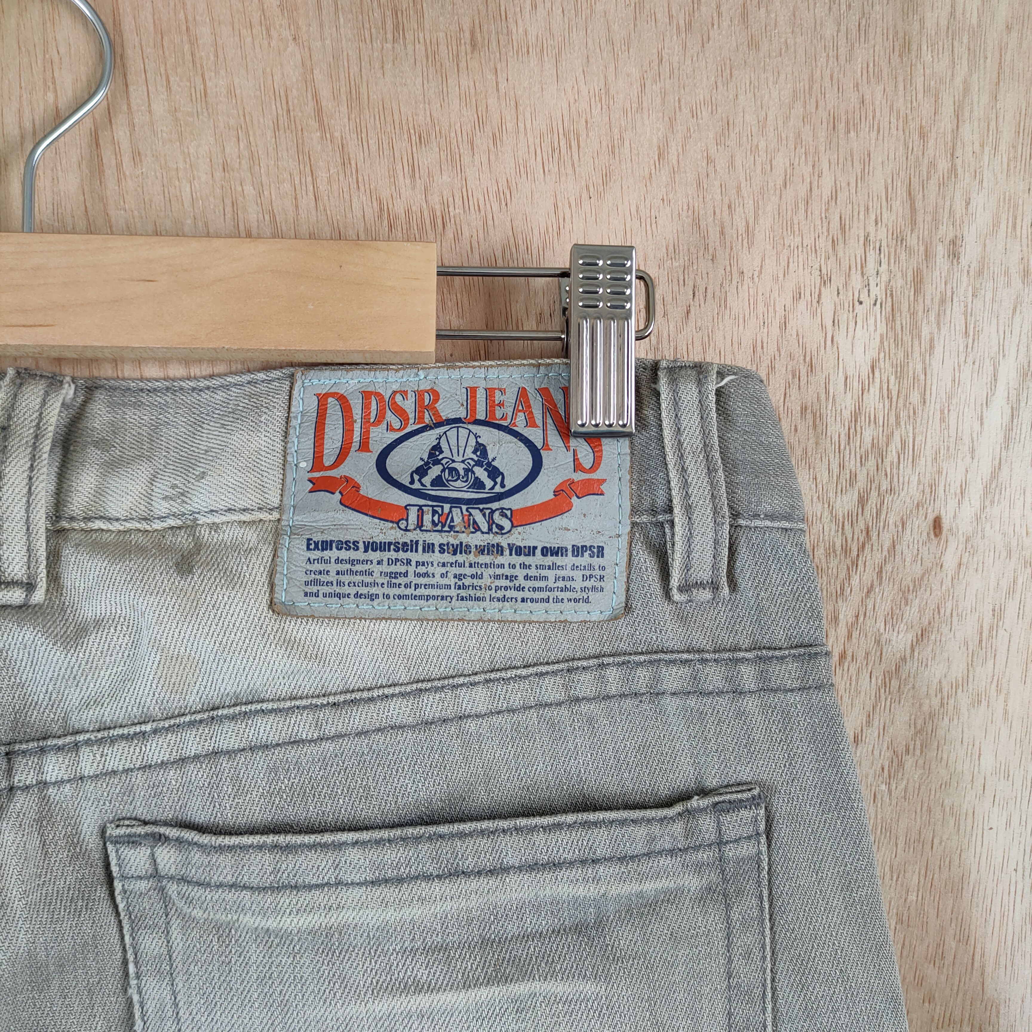 Japanese Brand DPSR JEANS DISTRESSED/FADED DENIM PANTS Size US 30 / EU 46 - 11 Thumbnail