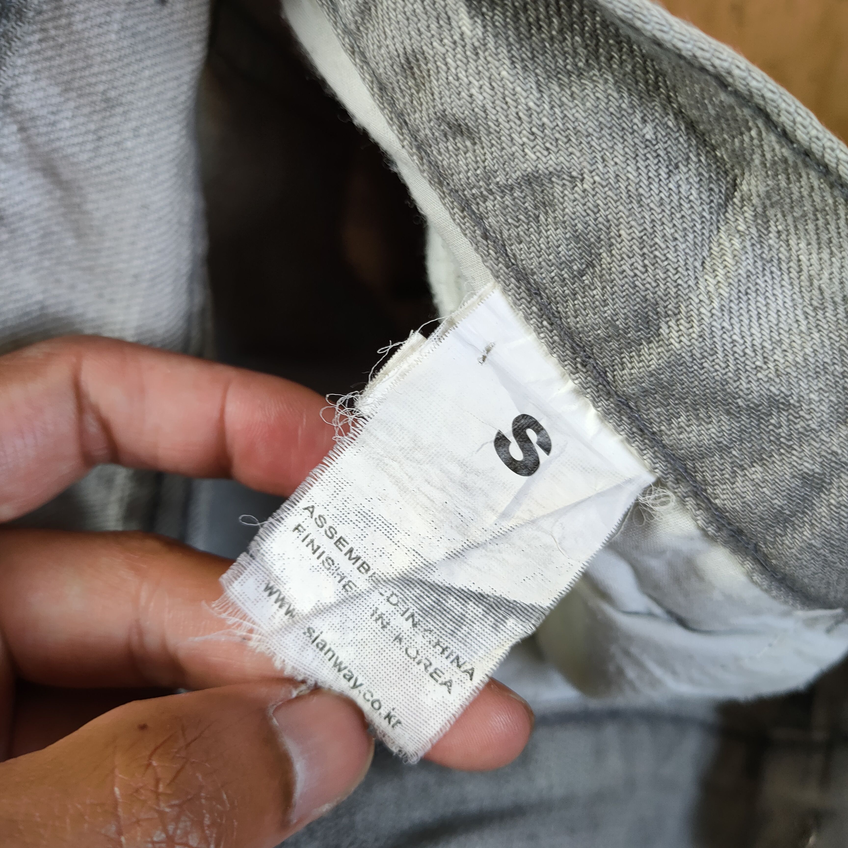 Japanese Brand DPSR JEANS DISTRESSED/FADED DENIM PANTS Size US 30 / EU 46 - 12 Thumbnail