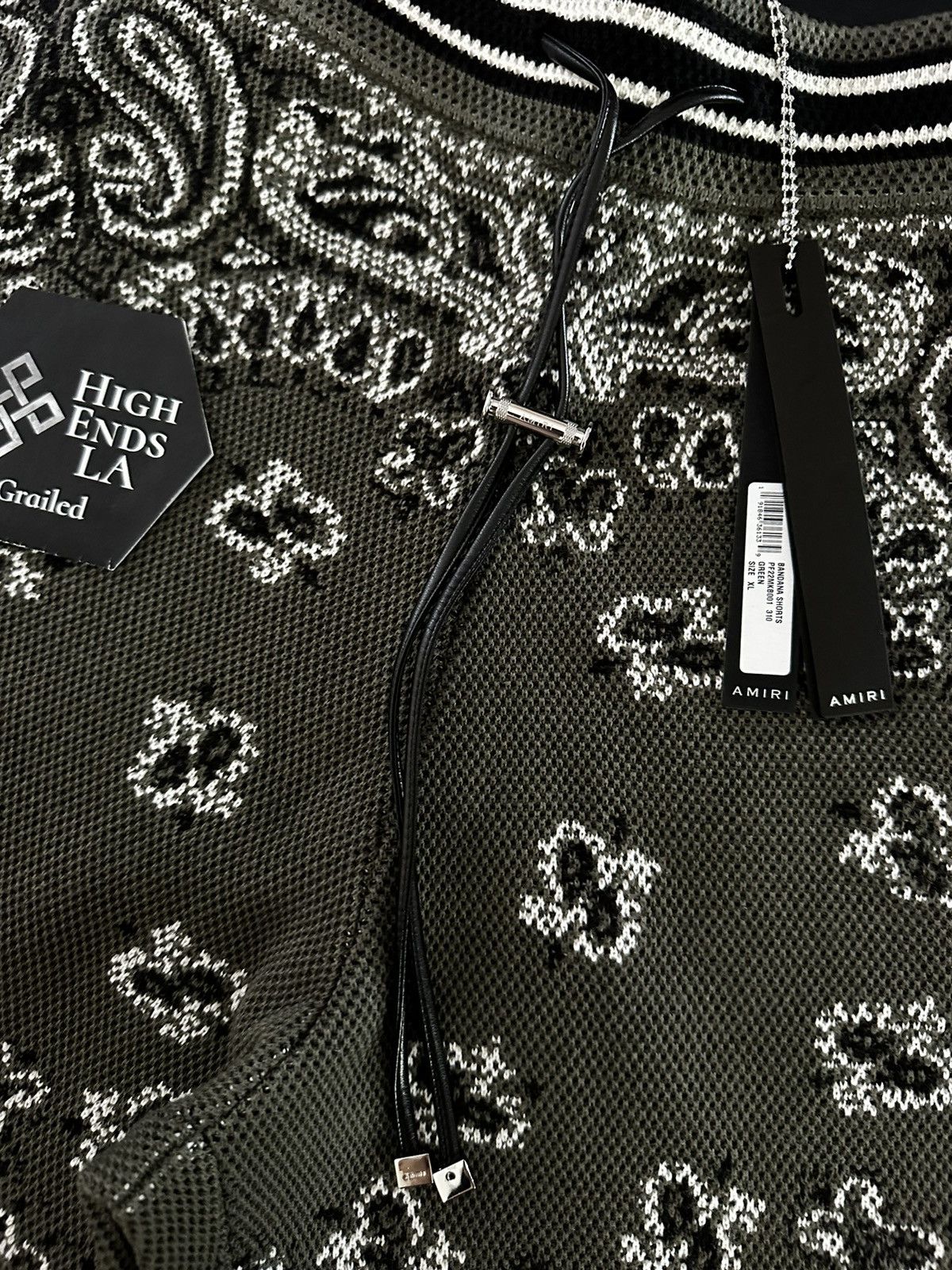Amiri Amiri Cashmere Blend Bandana Shorts Size US 36 / EU 52 - 3 Thumbnail