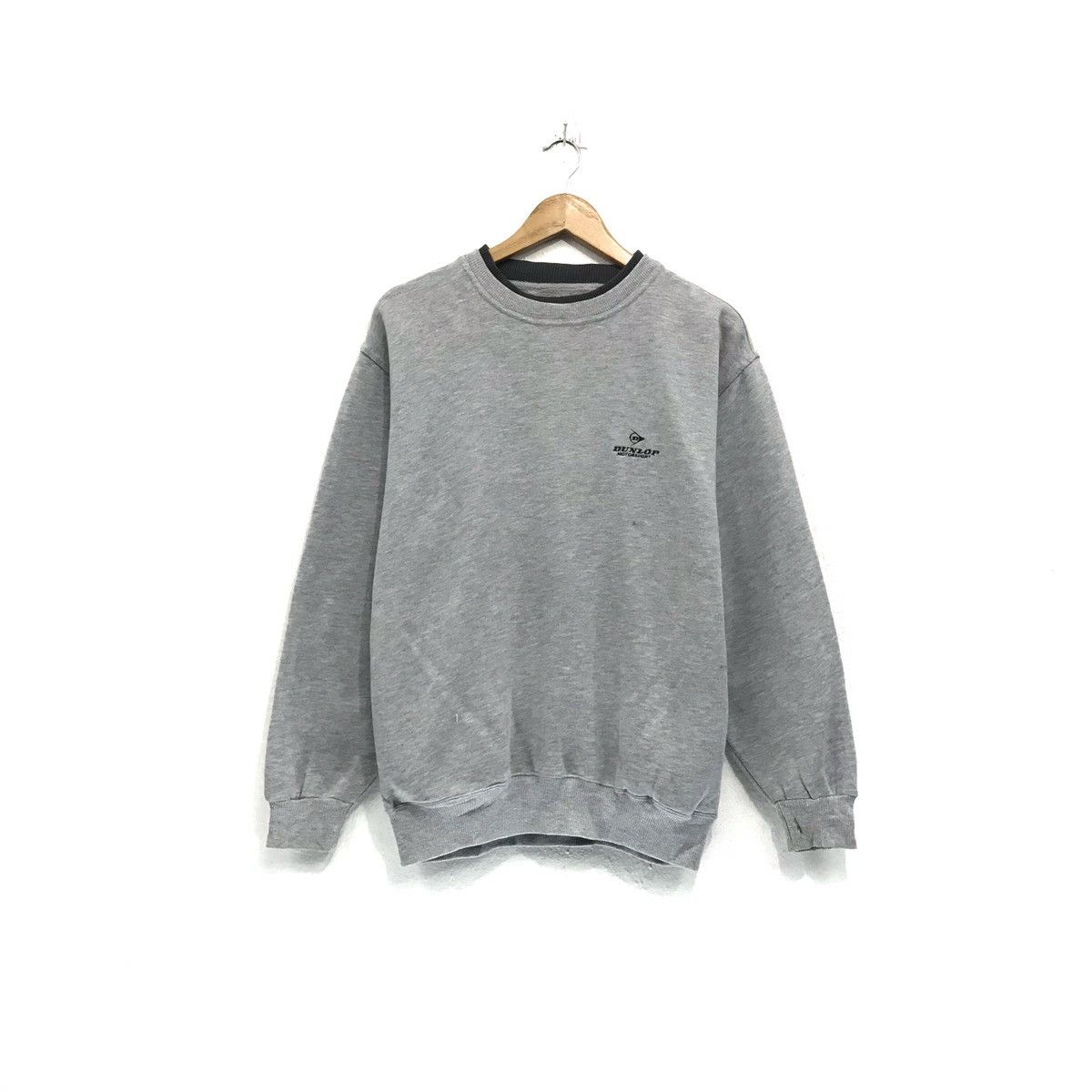 Dunlop × Japanese Brand × Sports Specialties DUNLOP Sweatshirt Crewneck Embroidery BigLogo Spellout Size US M / EU 48-50 / 2 - 2 Thumbnail