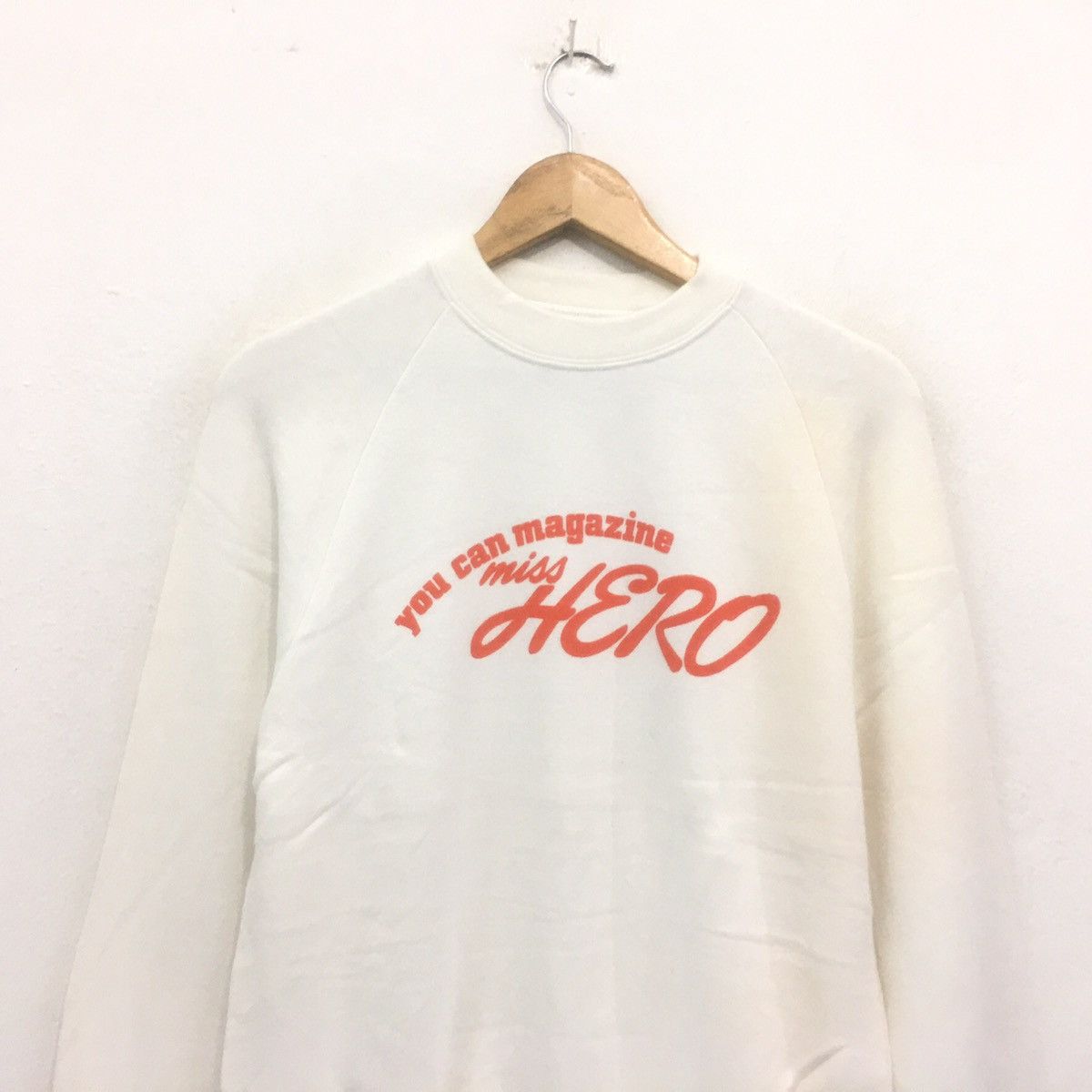 Vintage Vintage Miss Hero SweatshirtCrewneck BigLogo Print Spellout Size US S / EU 44-46 / 1 - 2 Thumbnail