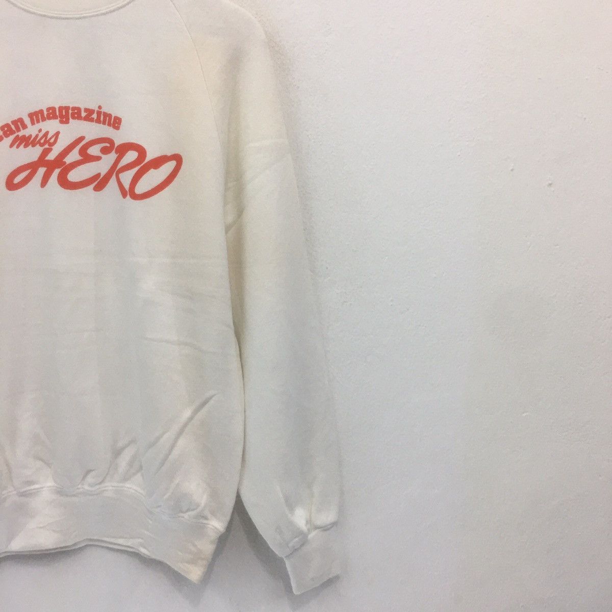 Vintage Vintage Miss Hero SweatshirtCrewneck BigLogo Print Spellout Size US S / EU 44-46 / 1 - 4 Thumbnail