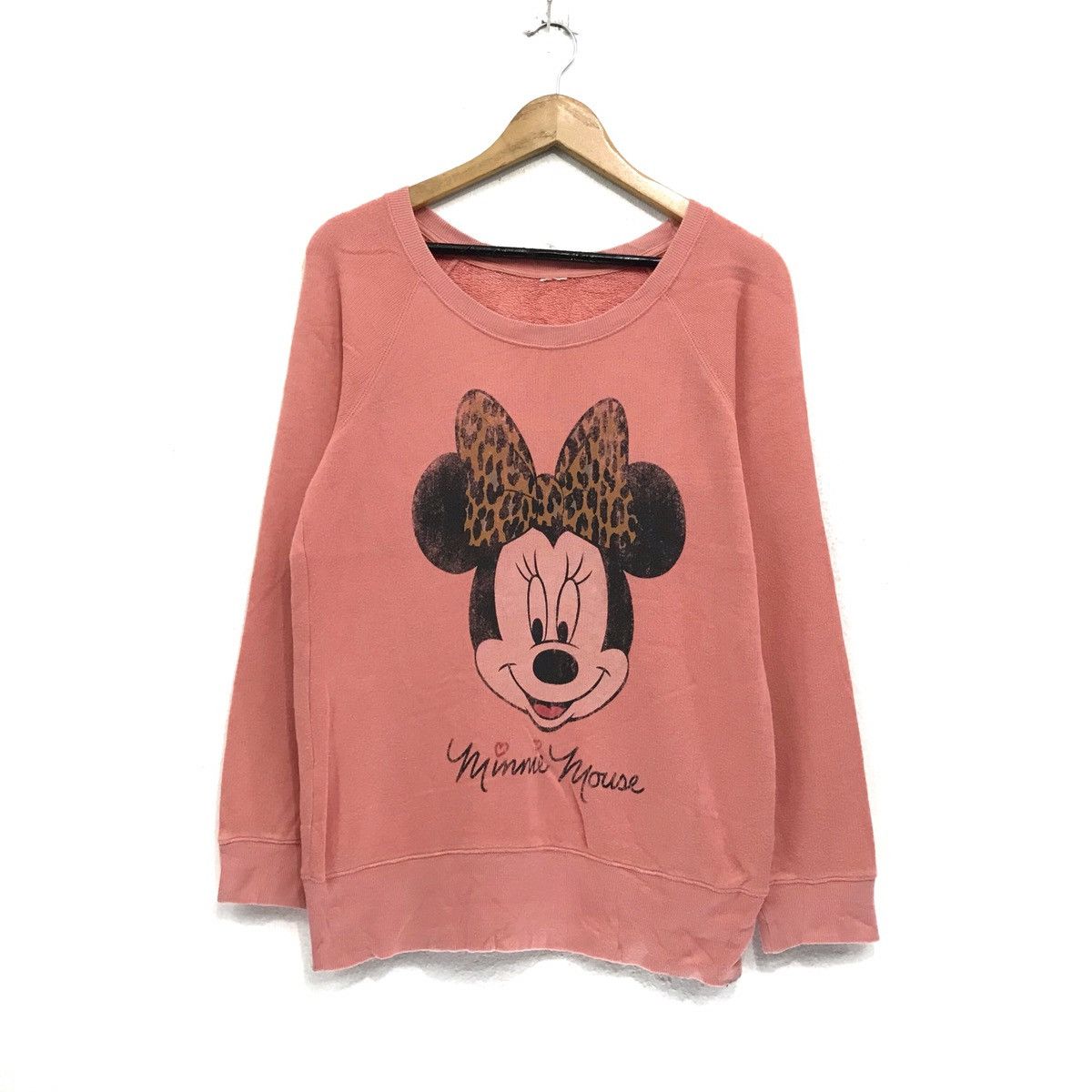 Disney × Japanese Brand × Mickey Mouse Minie Mouse Sweatshirt Crewneck Biglogo Minie Design Size US M / EU 48-50 / 2 - 1 Thumbnail