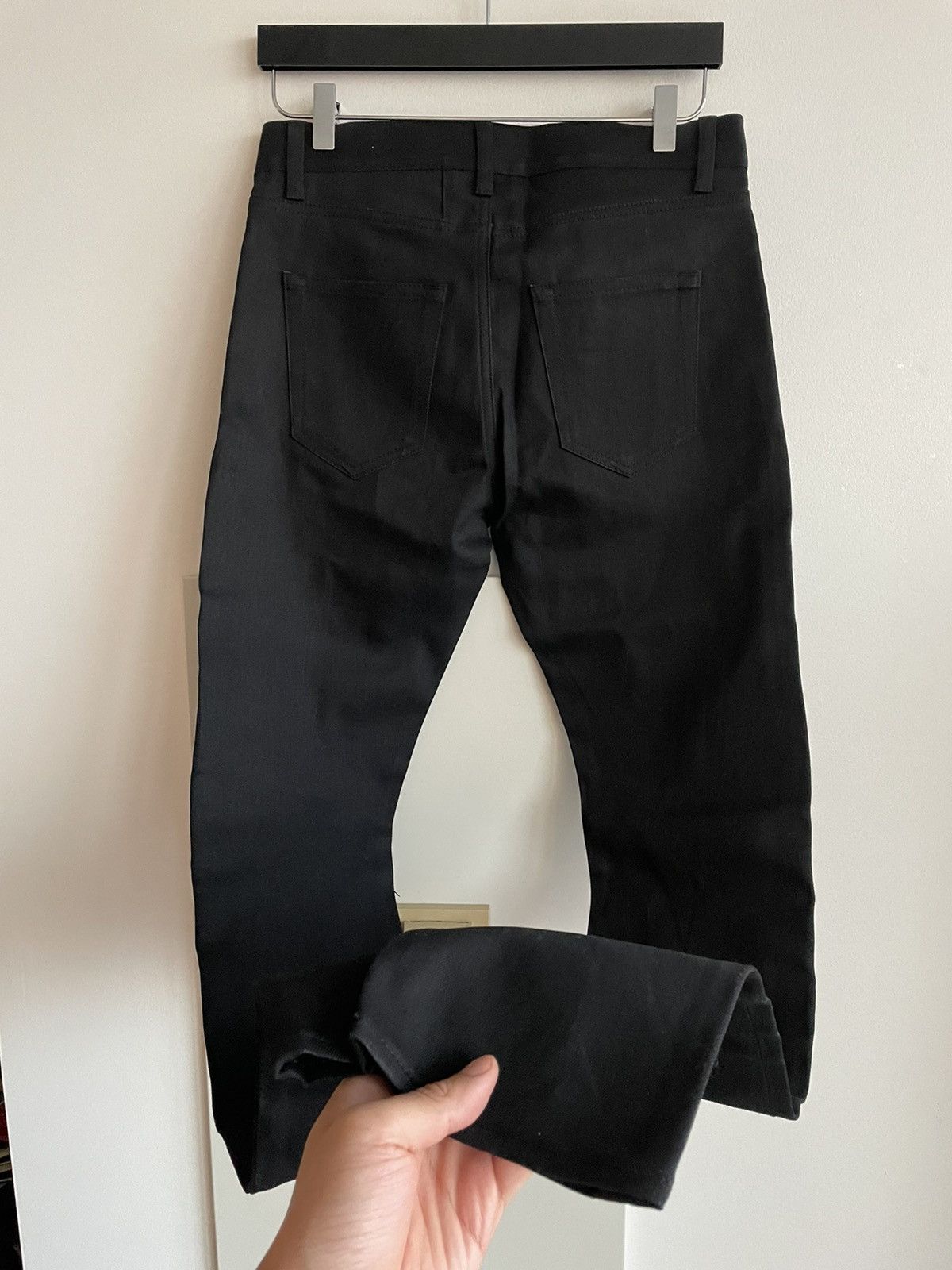 Hedi Slimane × Saint Laurent Paris × Yves Saint Laurent Super Runway Hedi D02 Trash Ripped Distressed Denim Jeans Size US 29 - 2 Thumbnail