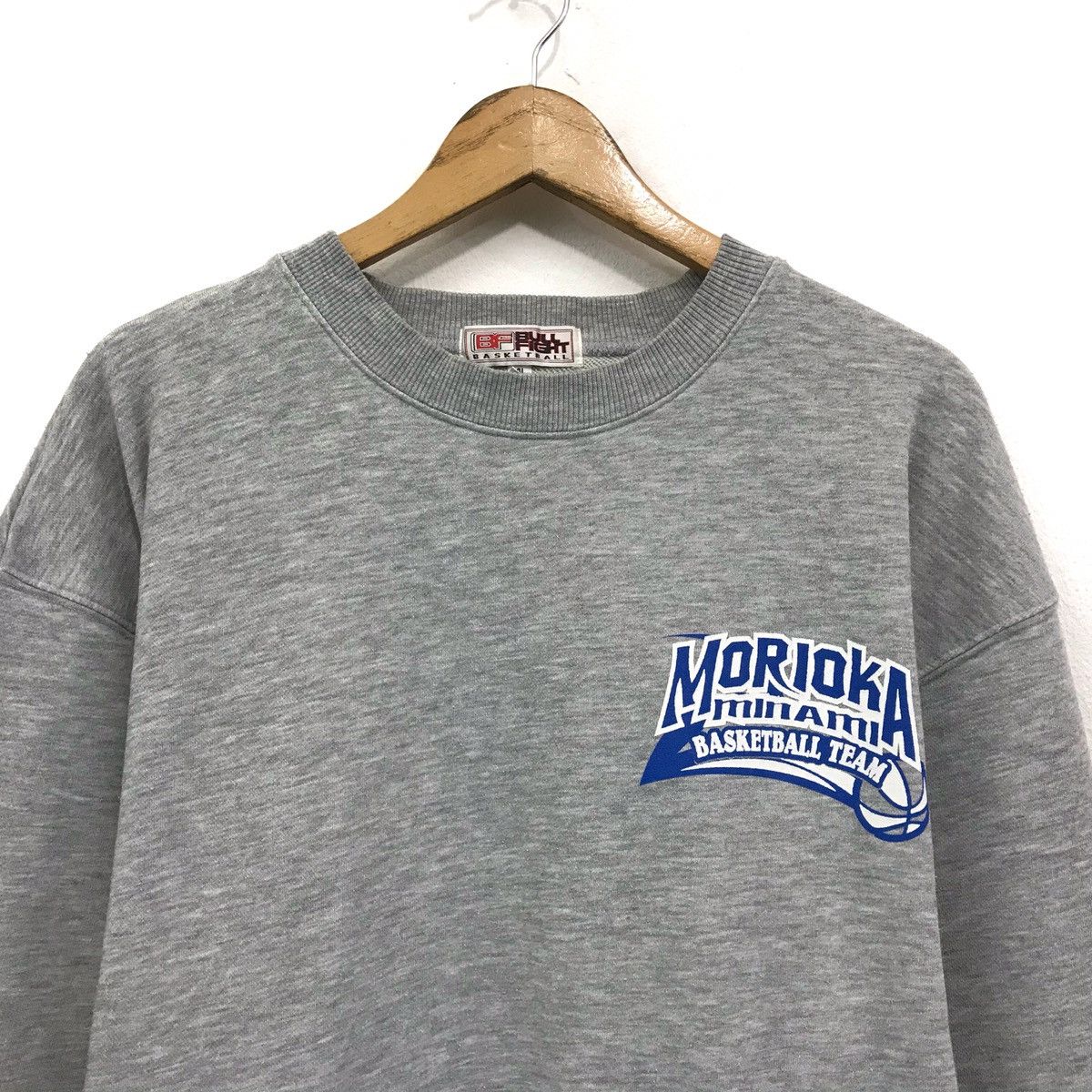 Japanese Brand × NBA × Vintage Bullfight Basketball Sweatshirt Morioka Minami Basketball Size US L / EU 52-54 / 3 - 4 Thumbnail