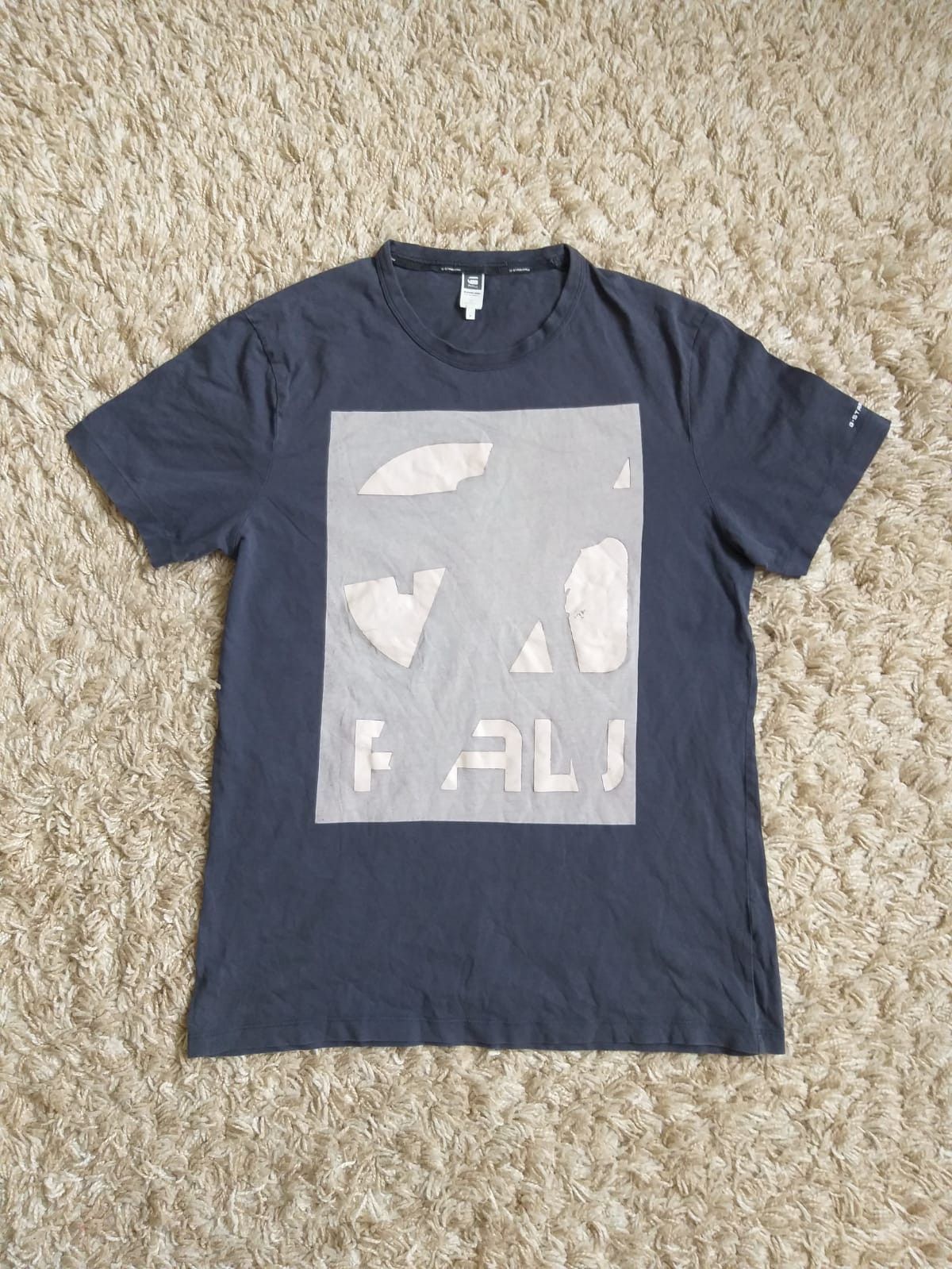 G-Star G-Star RAW Graphic Logo Tee Navy Size M Size US M / EU 48-50 / 2 - 1 Thumbnail