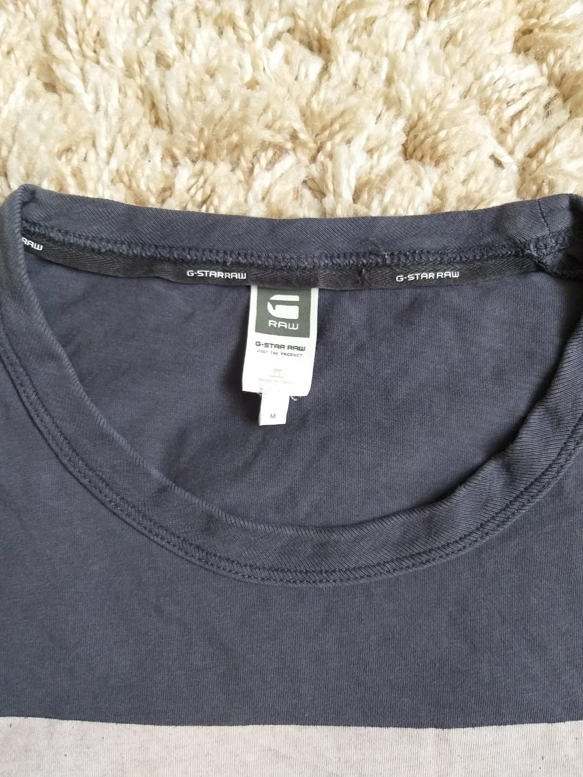 G-Star G-Star RAW Graphic Logo Tee Navy Size M Size US M / EU 48-50 / 2 - 2 Thumbnail