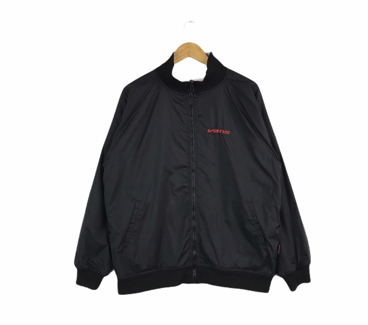 Vans Vintage VANS Reversible Essentials Zip Up Fleece Jacket Size US L / EU 52-54 / 3 - 6 Thumbnail