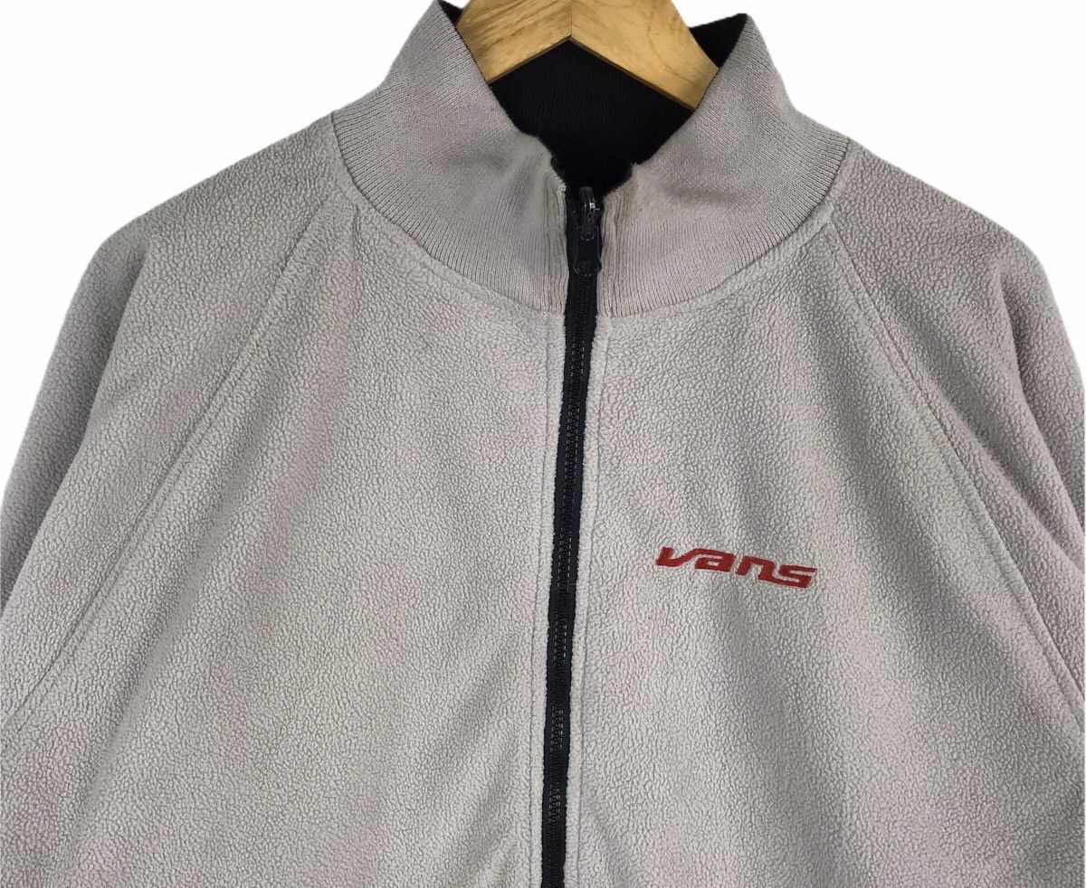 Vans Vintage VANS Reversible Essentials Zip Up Fleece Jacket Size US L / EU 52-54 / 3 - 2 Thumbnail
