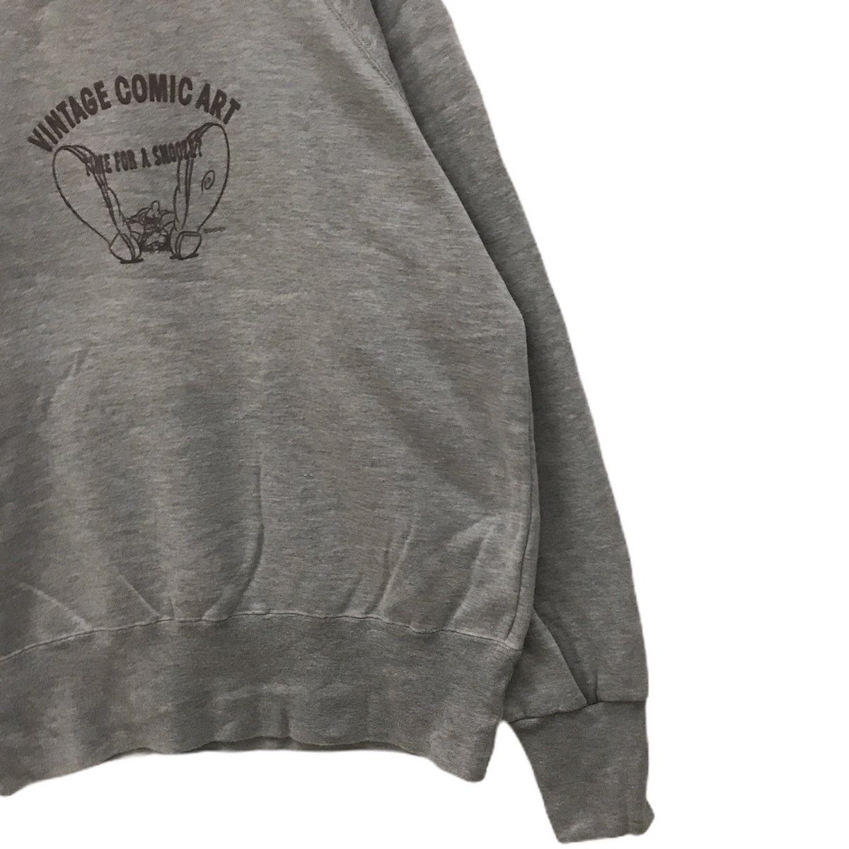 Vintage Comic art Sweatshirt Crewneck Big Logo SpellOut Size US M / EU 48-50 / 2 - 4 Thumbnail