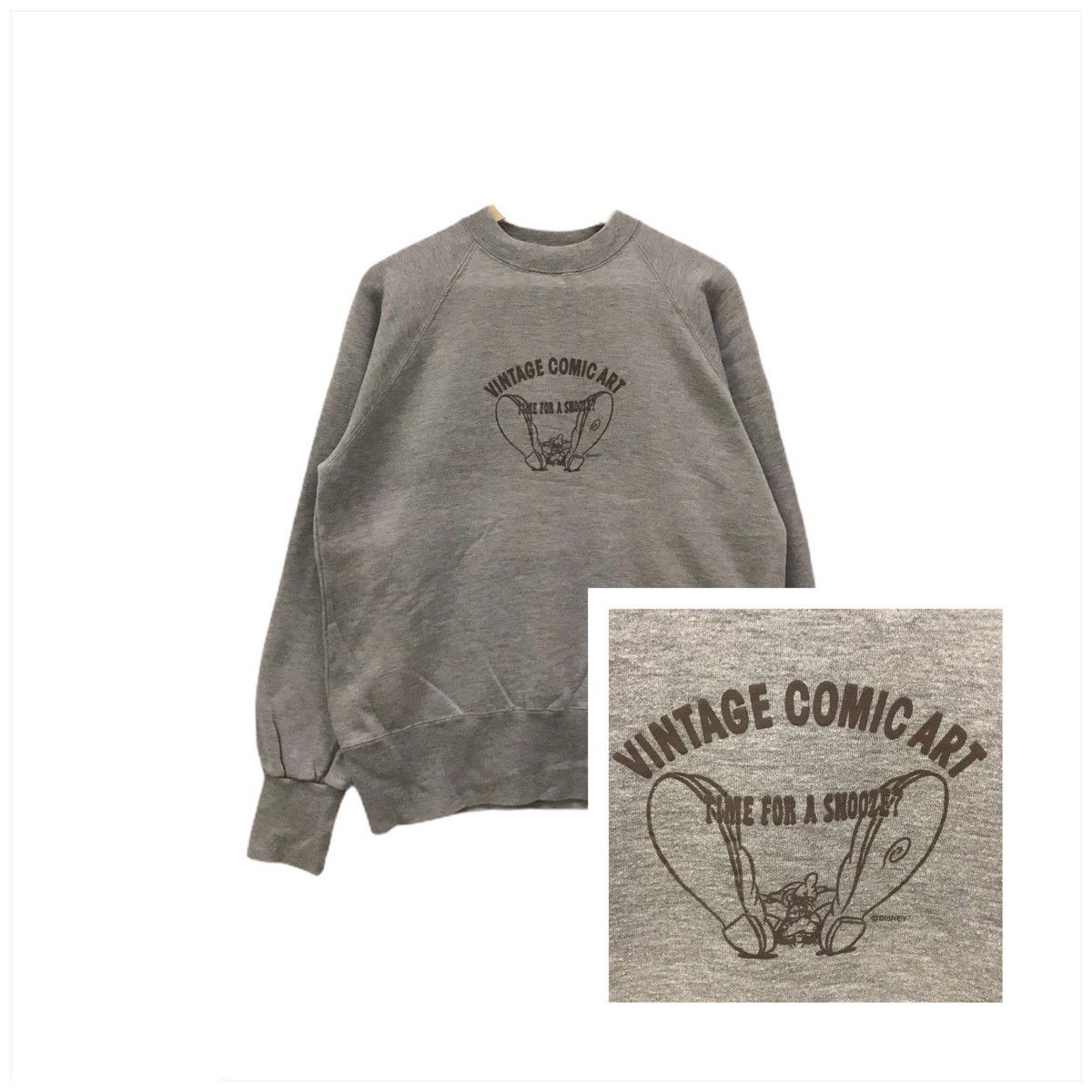 Vintage Comic art Sweatshirt Crewneck Big Logo SpellOut Size US M / EU 48-50 / 2 - 1 Thumbnail