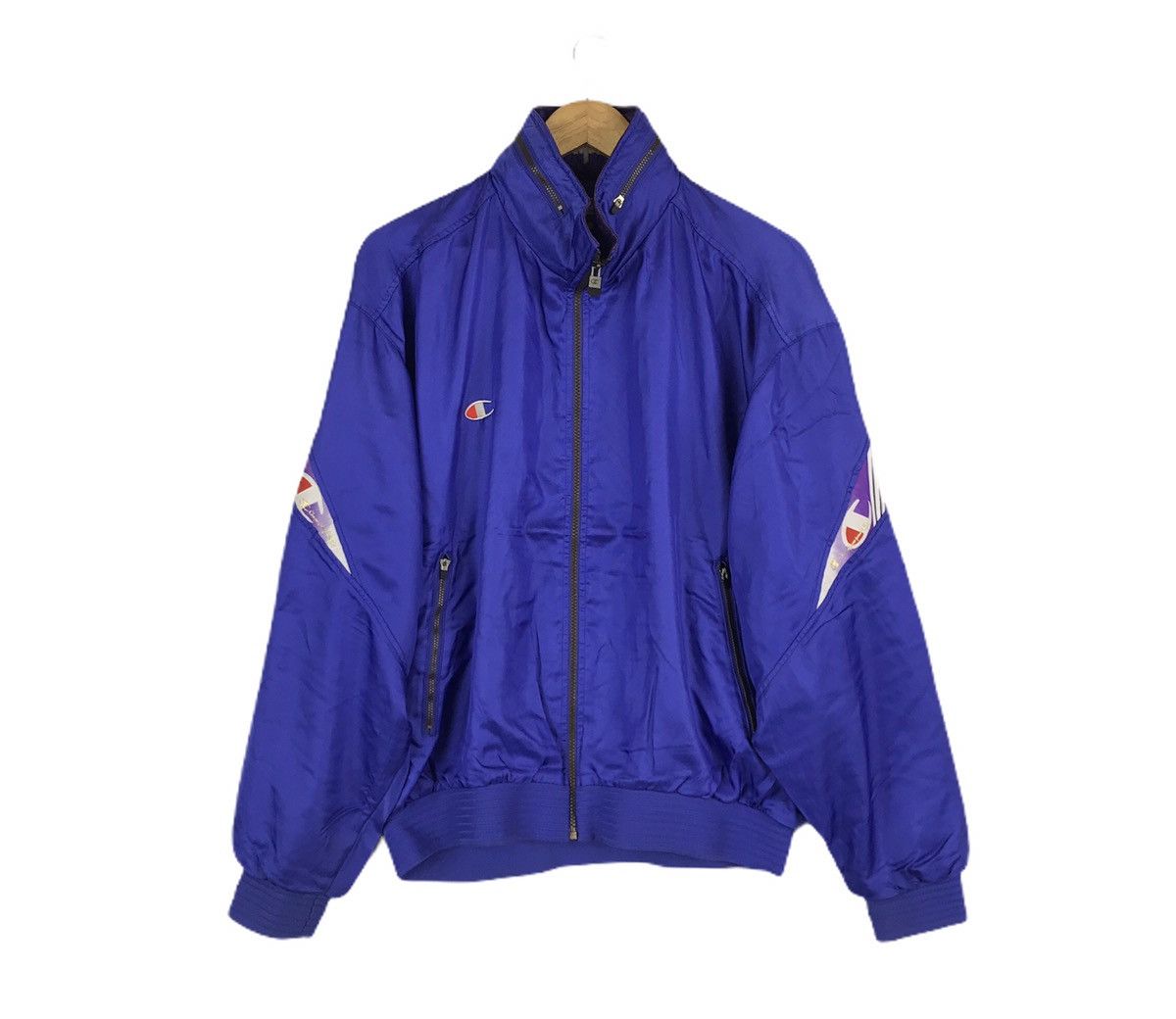 Champion VintageChampion Products TrackTop Zipper Jacket Sweater Size US L / EU 52-54 / 3 - 4 Thumbnail
