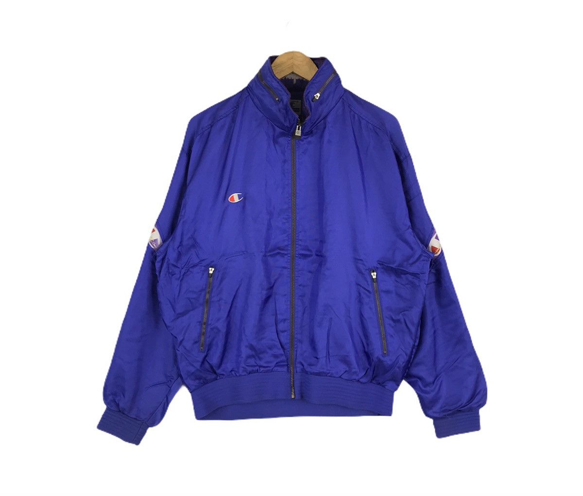 Champion VintageChampion Products TrackTop Zipper Jacket Sweater Size US L / EU 52-54 / 3 - 1 Thumbnail