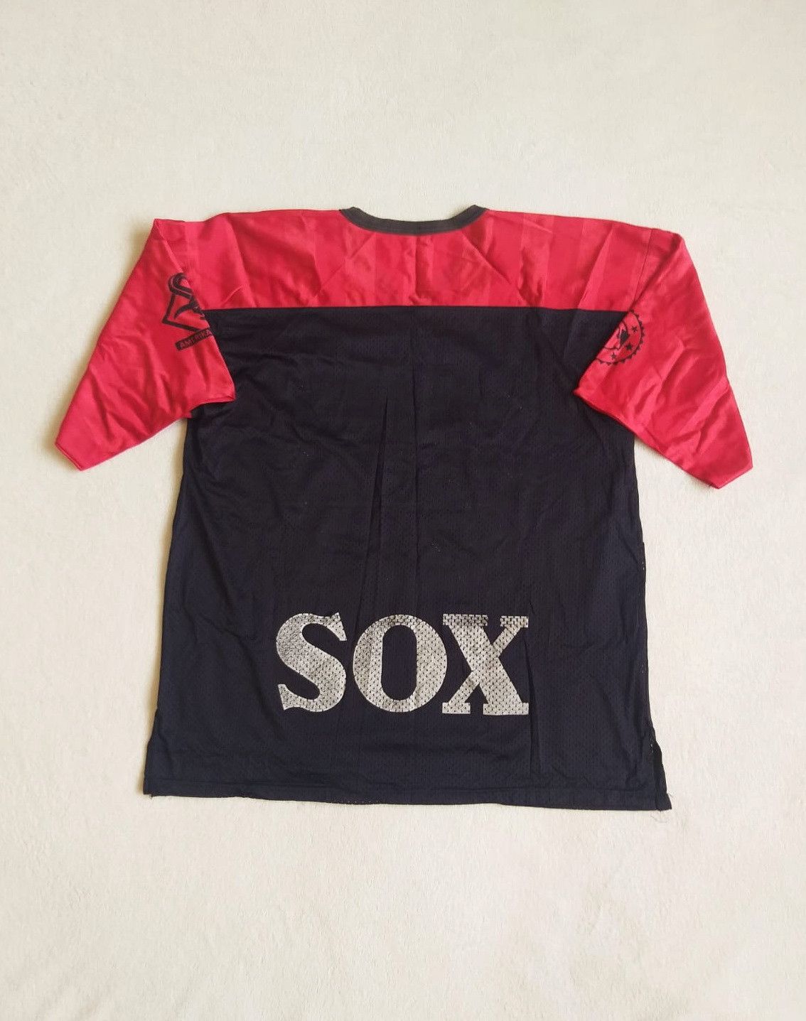 basketcase gallery Vintage Chicago White Sox MLB Batting Jersey 90s Style Size US XXL / EU 58 / 5 - 2 Thumbnail