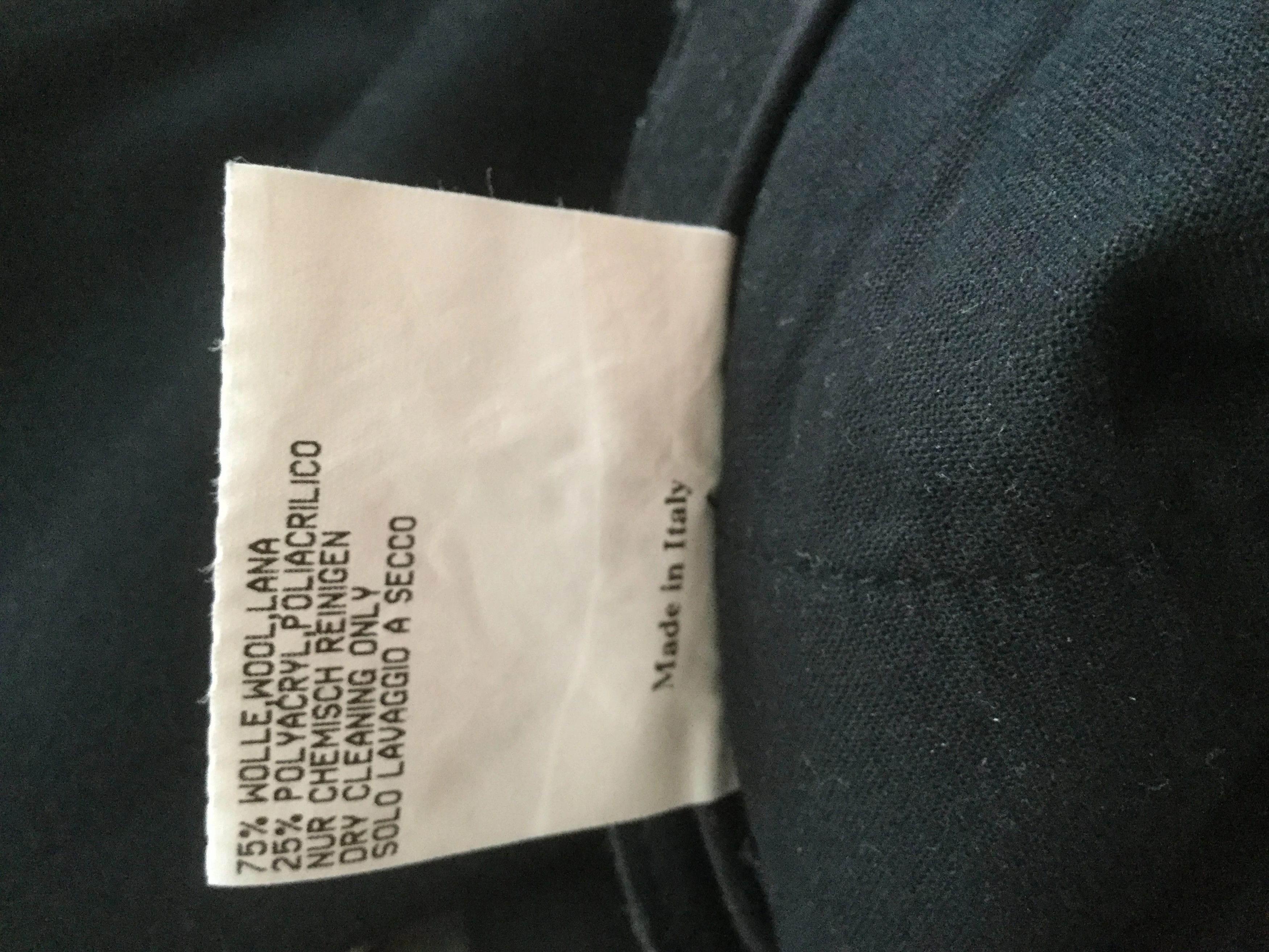 Walter Van Beirendonck !!!NEW!!! RARE + UNIQUE wool/polyamide biker pants Size US 30 / EU 46 - 7 Thumbnail