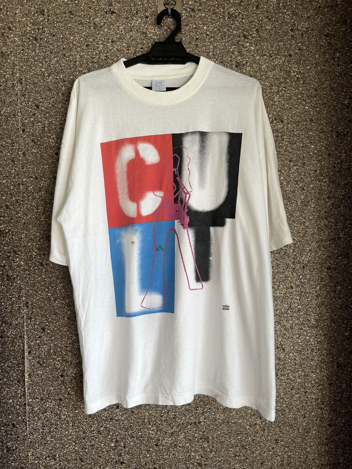 image of Vintage Tshirt Ft6 in White, Men's (Size XL)