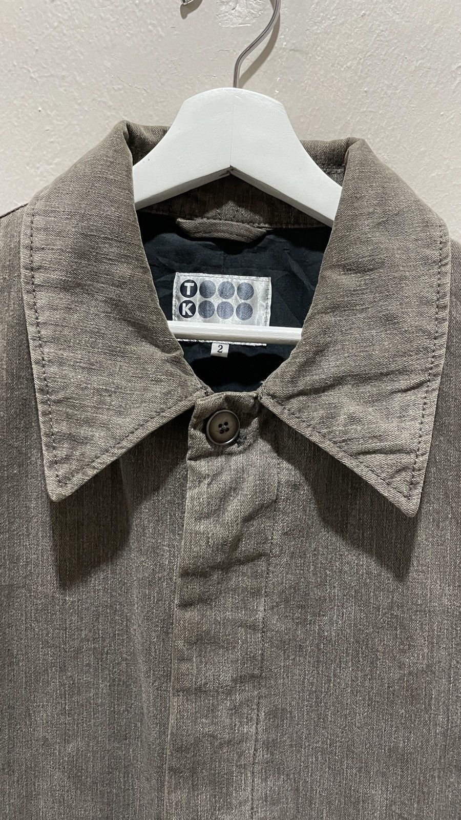 Takeo Kikuchi Takeo Kikuchi designer Single Breasted Overcoat Jacket Size US M / EU 48-50 / 2 - 3 Thumbnail