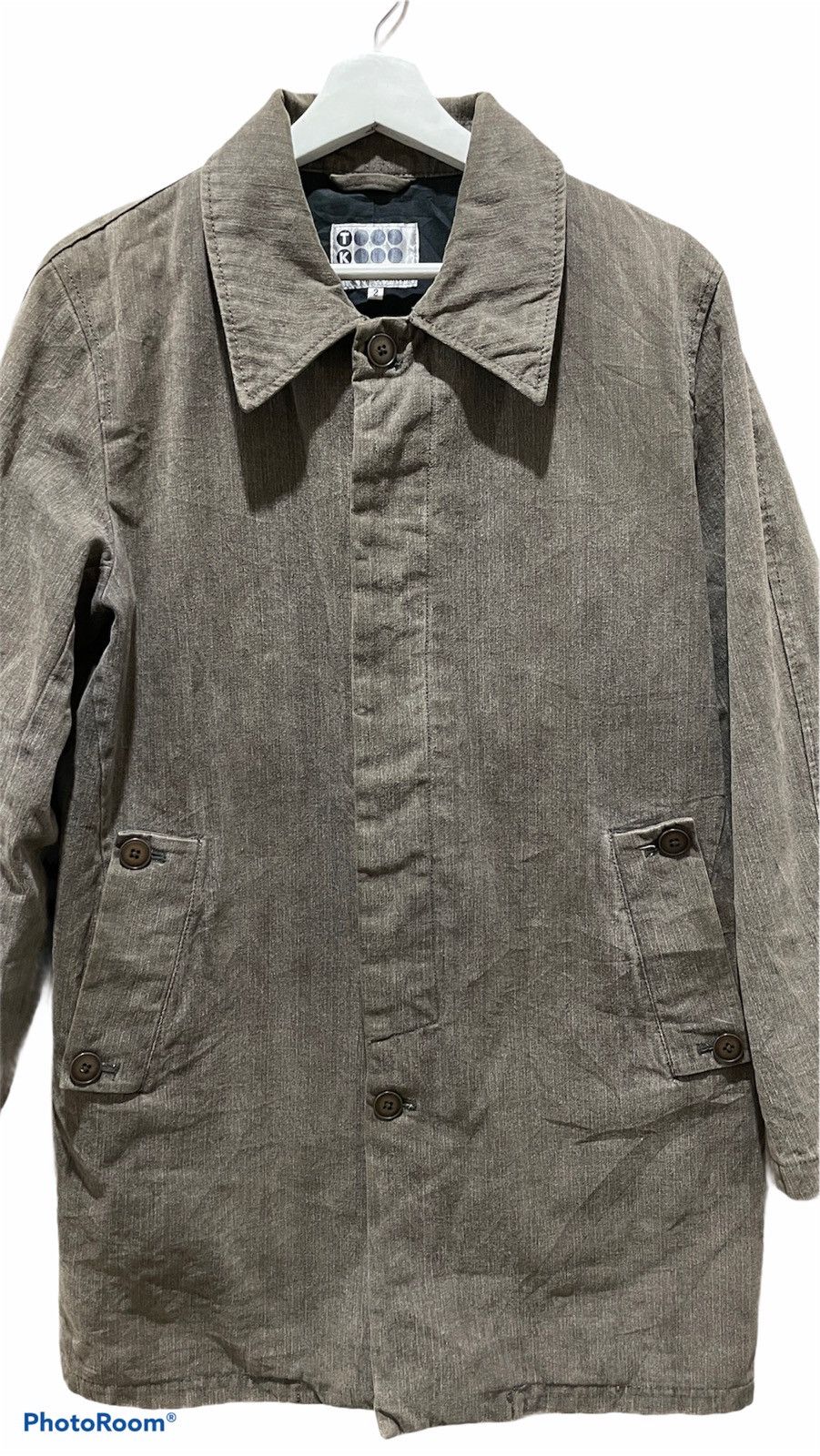 Takeo Kikuchi Takeo Kikuchi designer Single Breasted Overcoat Jacket Size US M / EU 48-50 / 2 - 2 Thumbnail