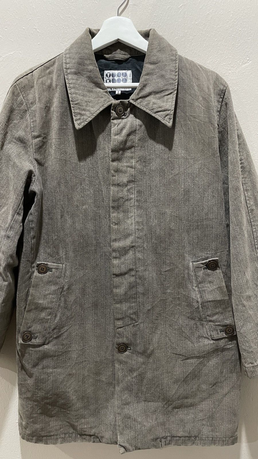 Takeo Kikuchi Takeo Kikuchi designer Single Breasted Overcoat Jacket Size US M / EU 48-50 / 2 - 4 Thumbnail